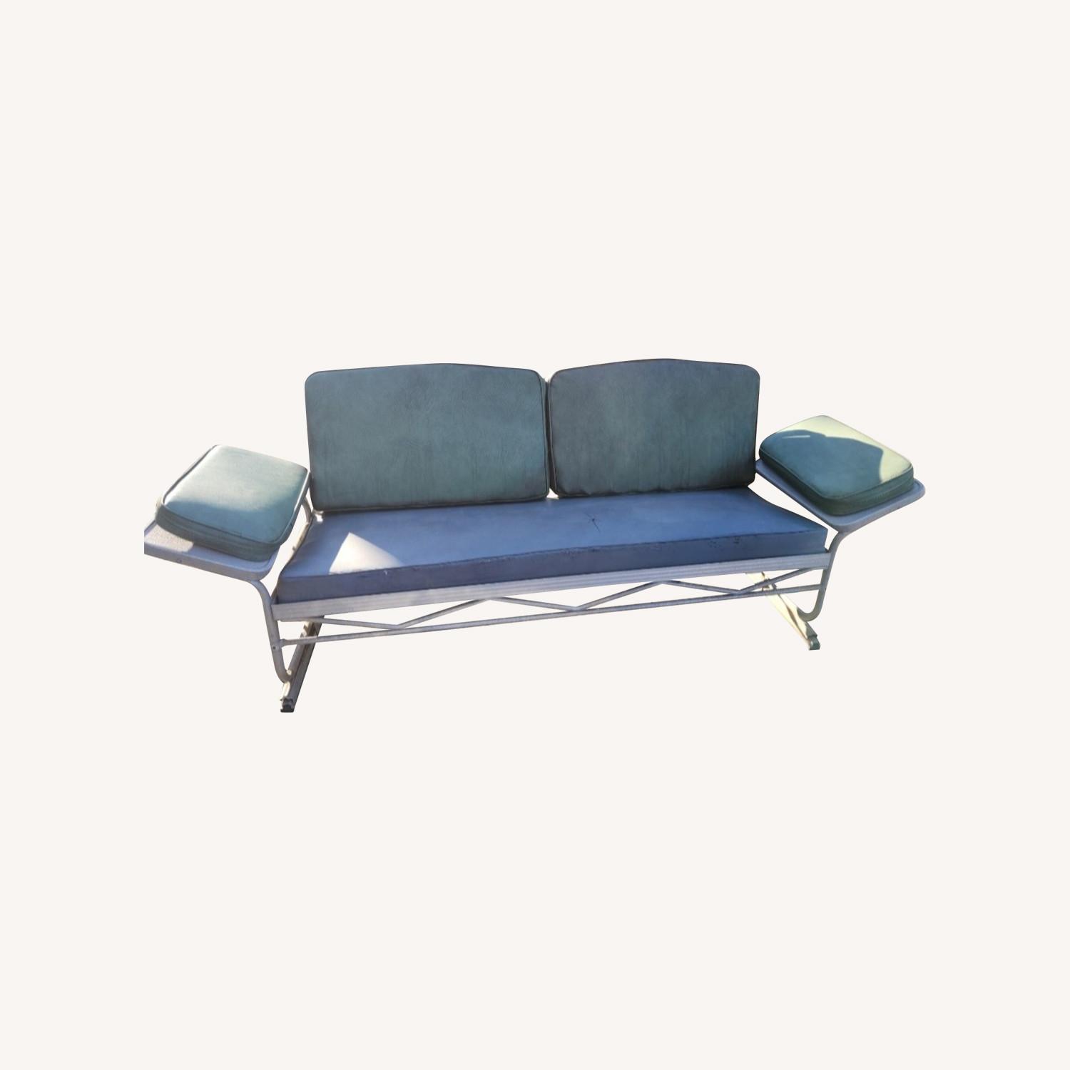 Chair Retro Glider Sofa Retro Squares Outdoor Furniture Collection