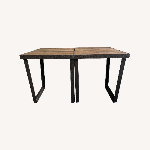 Used ABC Home & Carpet Reclaimed Wood End Tables for sale on AptDeco