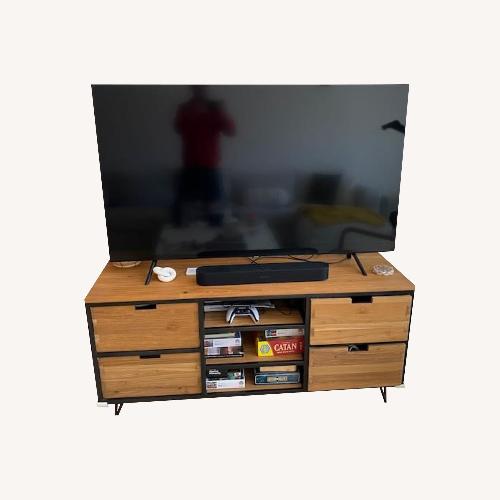 Used From The Source- Industrial Media Console Storage for sale on AptDeco