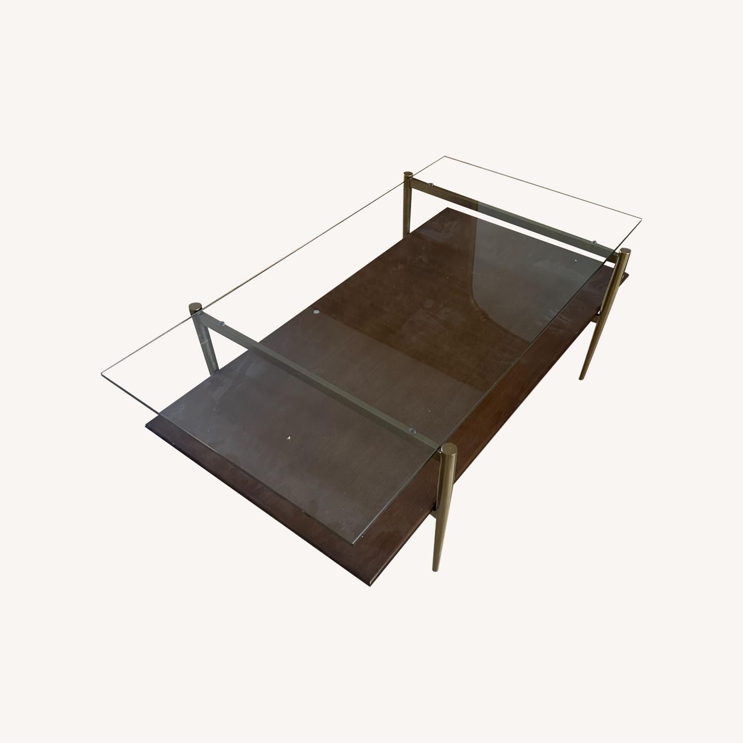 West Elm Art Display Coffee Table - image-0