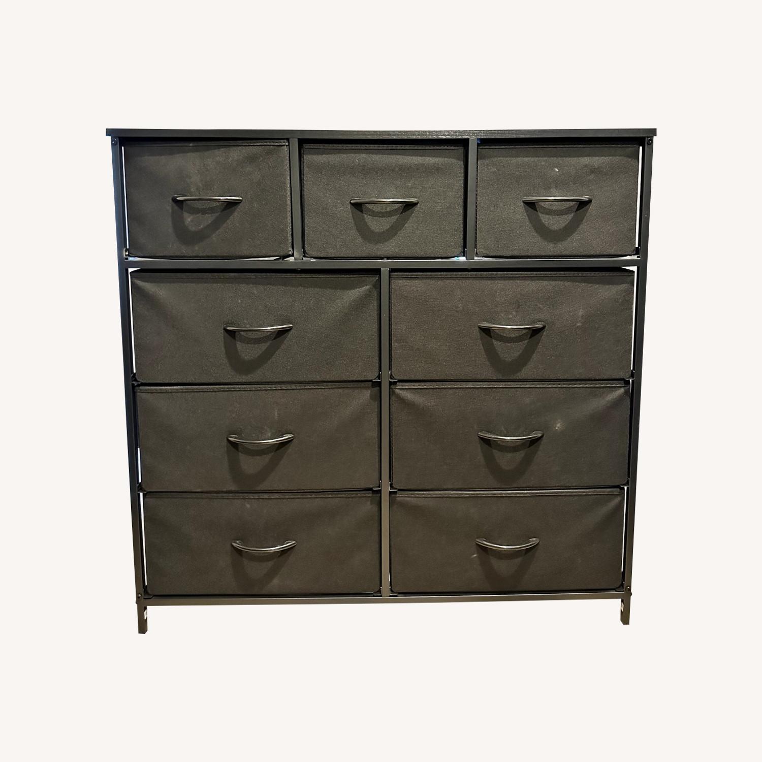 9-Drawer Black Dresser - image-0