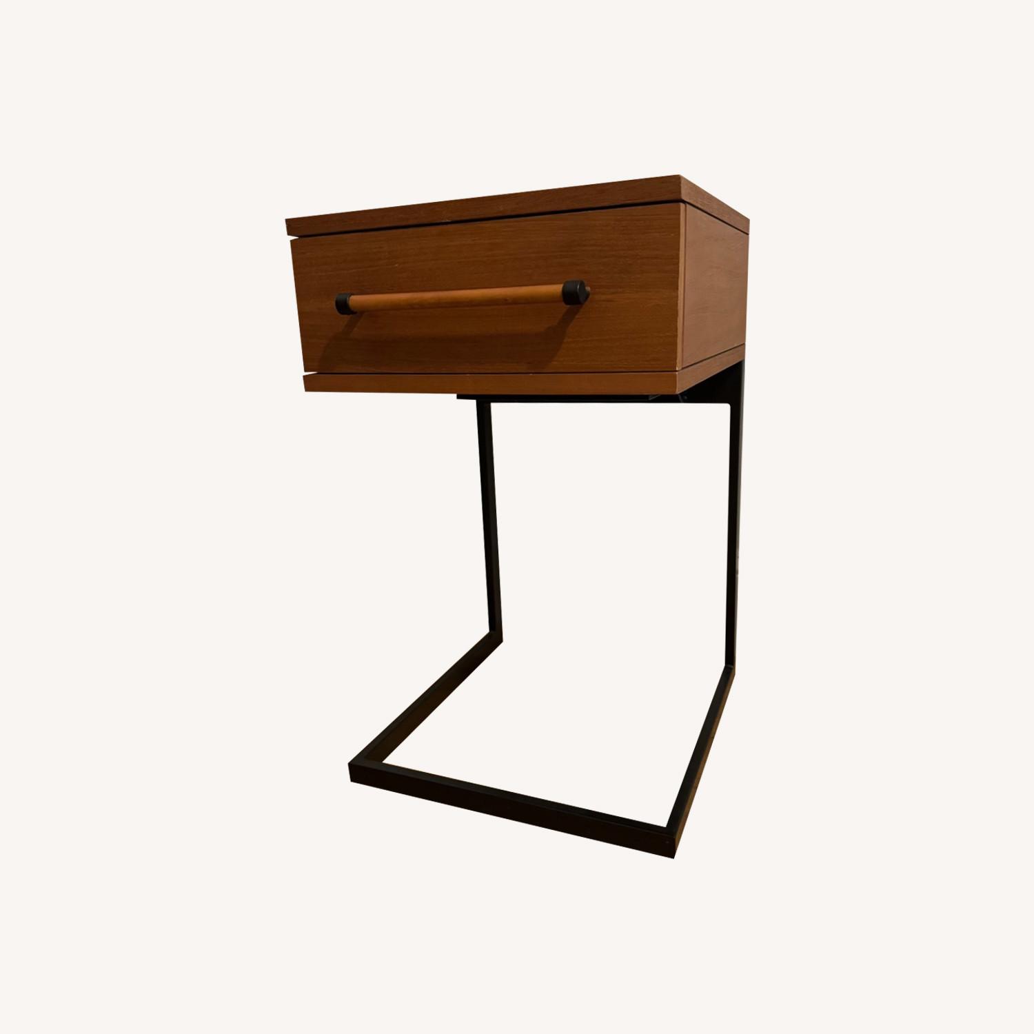 West Elm C-Shape Nightstand - image-0