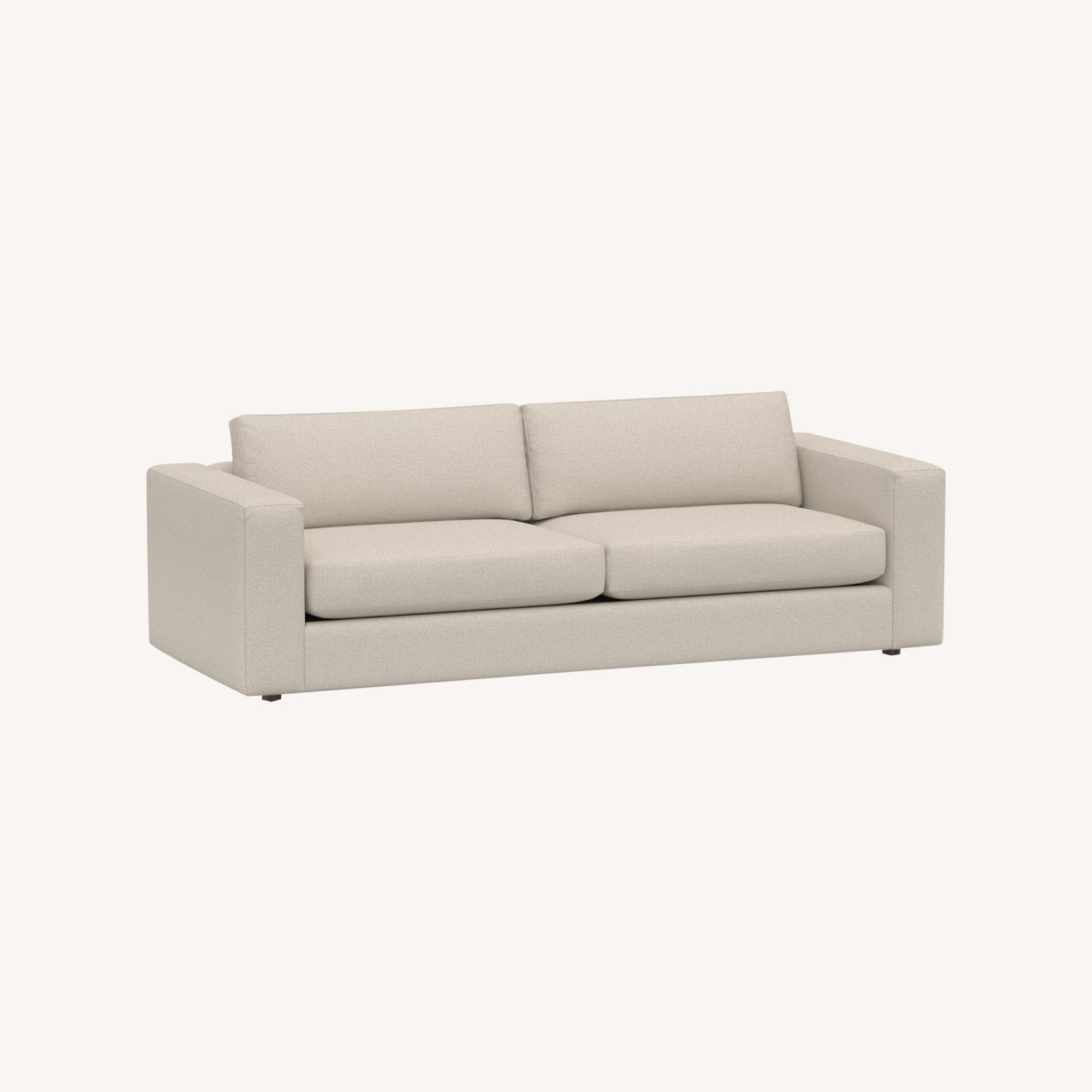 Pottery Barn Carmel Square Wide Arm Sofa - image-0