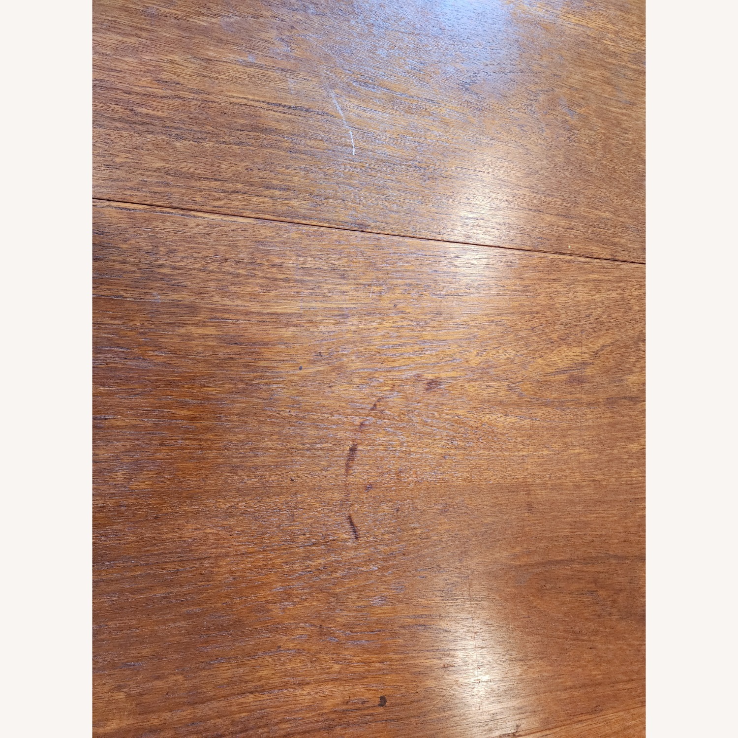 Midcentury Danish Dining Table W 2 Extensions - image-9