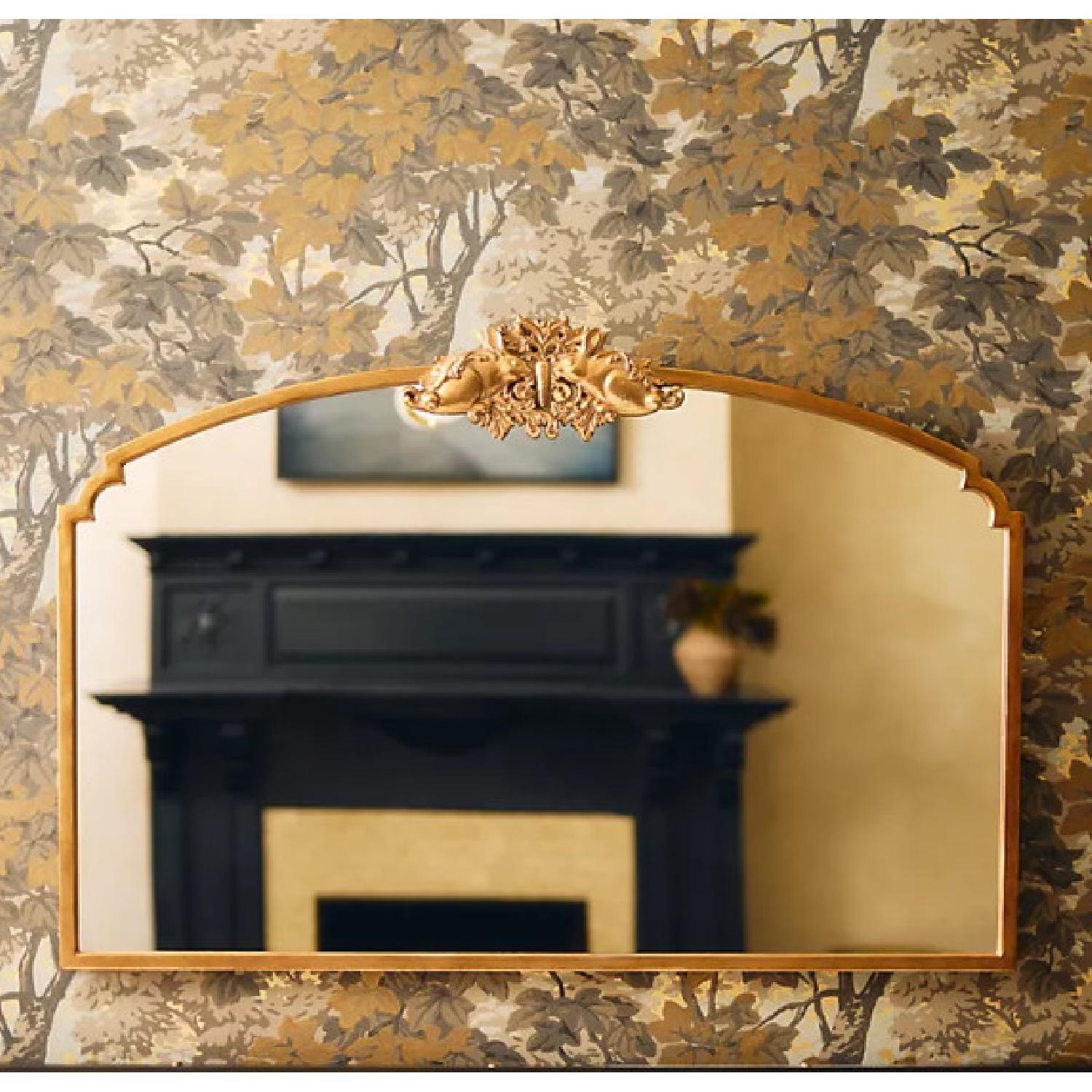 Anthropologie Brass Rabbit Mirror - image-3