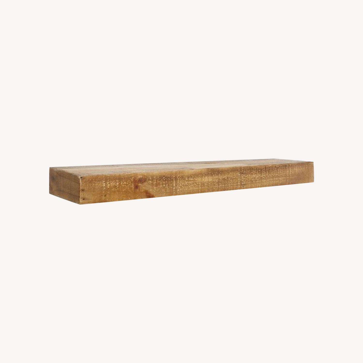 West Elm Emmerson Wood Floating Wall Shelves - image-0