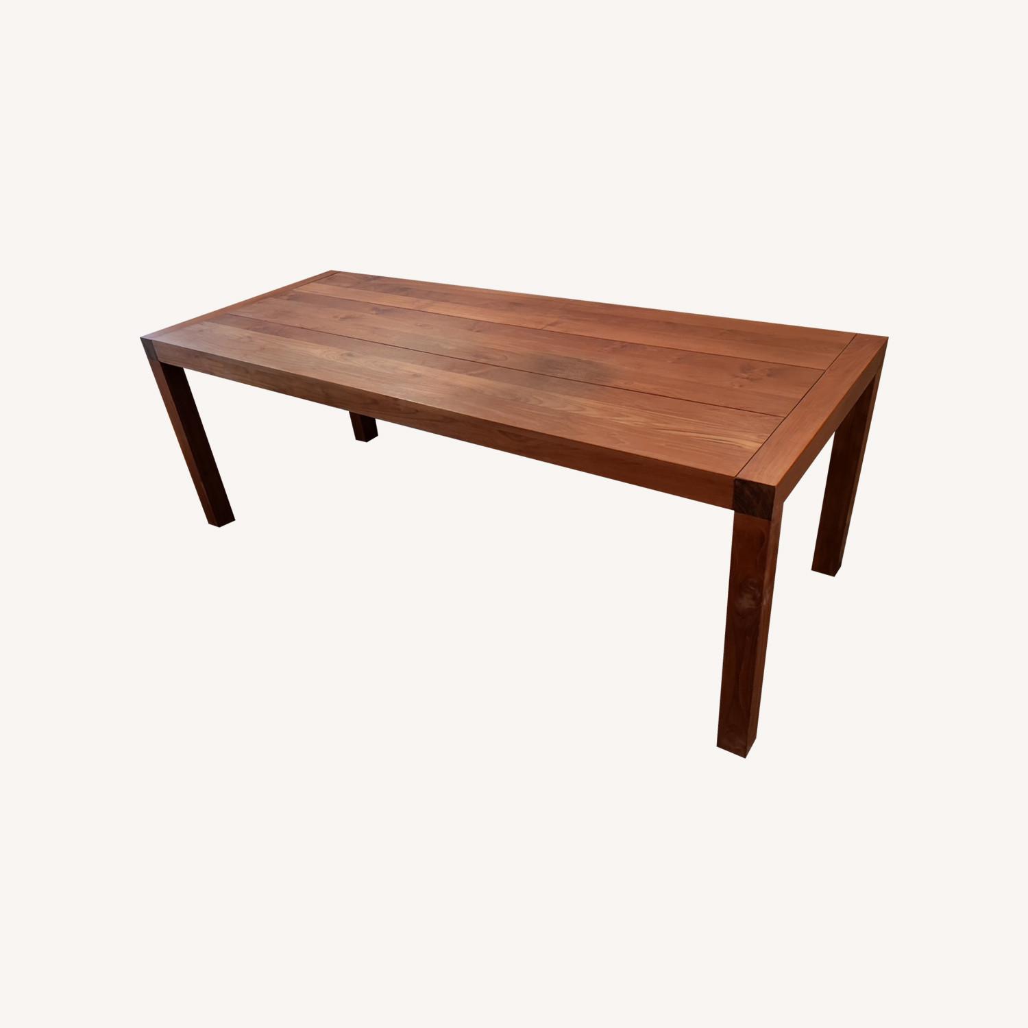 ABC Home Solid Teak Wood Table - image-0