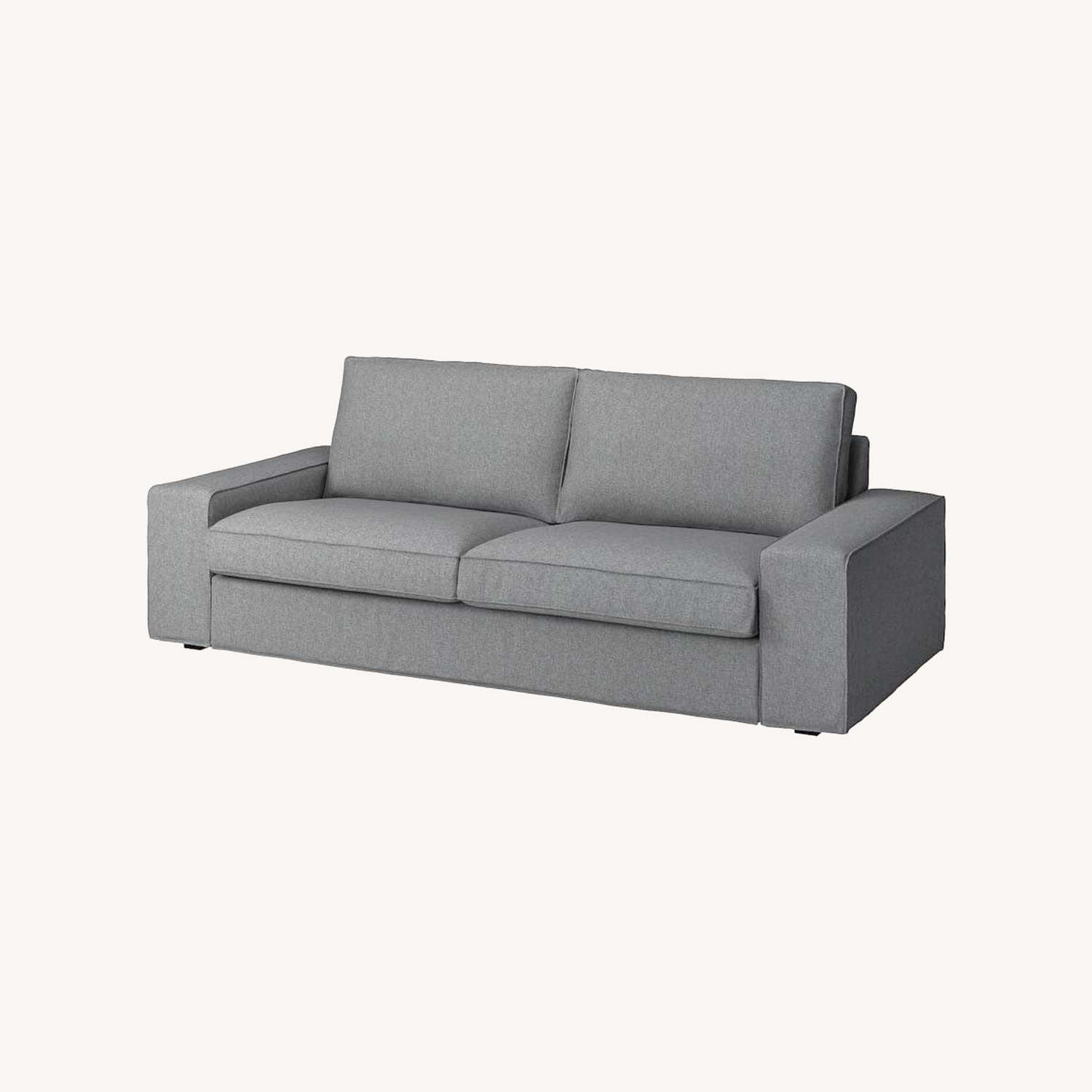IKEA KIVIK Sofa Tibbleby Beige Gray - AptDeco
