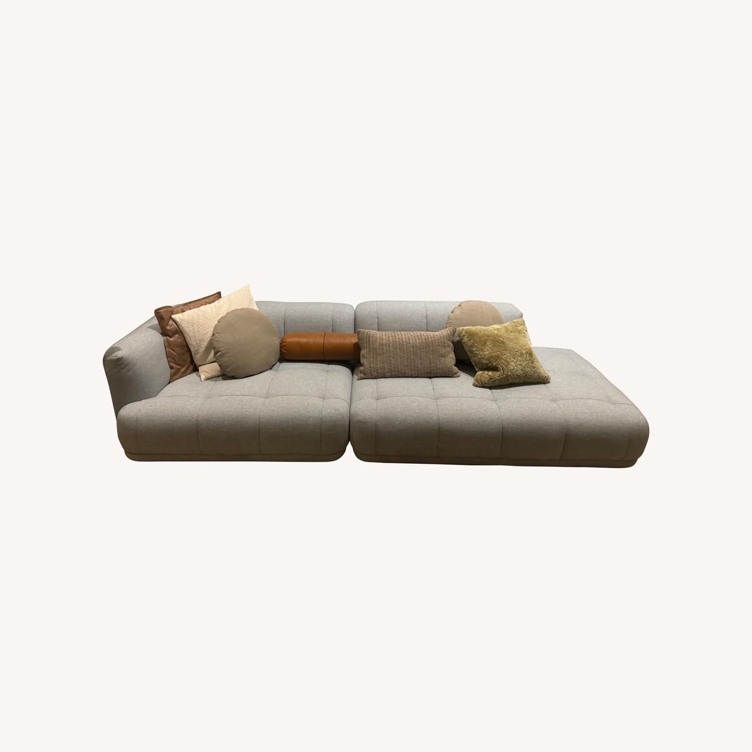 Design Within Reach Quilton Sectional Sofa - image-0