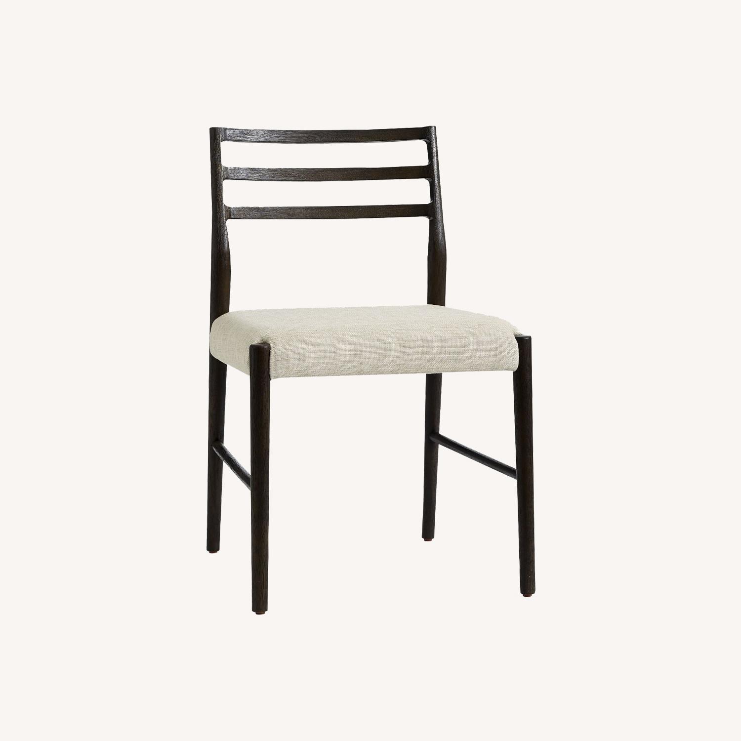 Pottery Barn Quincy Basketweave Dining Chair - image-0