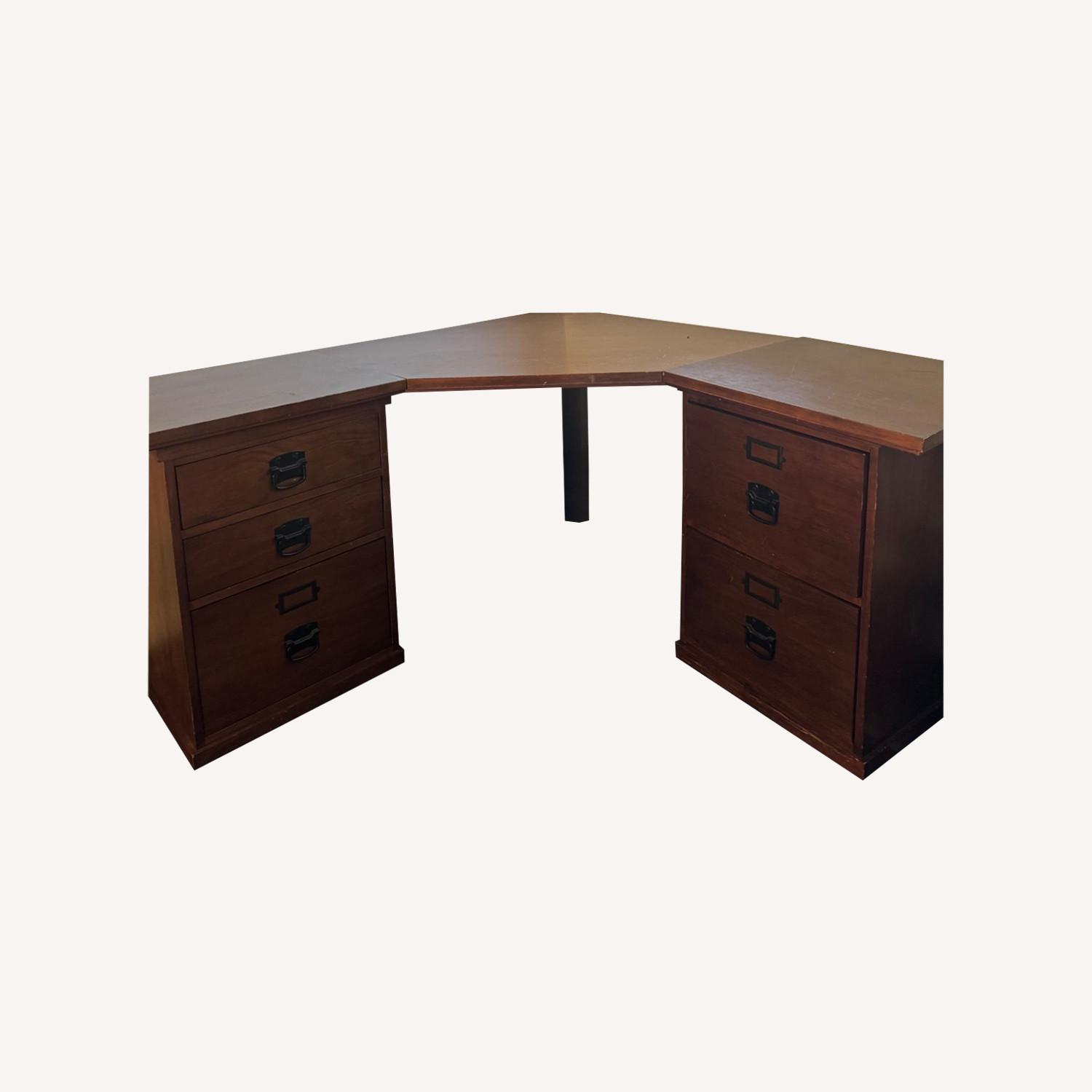 Pottery Barn Bedford Corner Desk - image-0