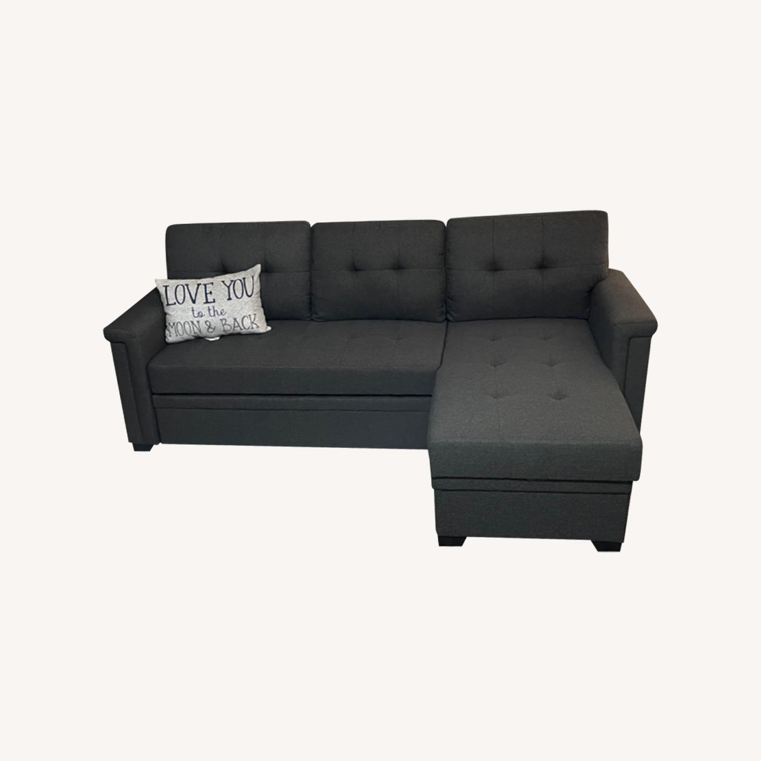 Alexent Sleeper Sofa with Storage - image-0