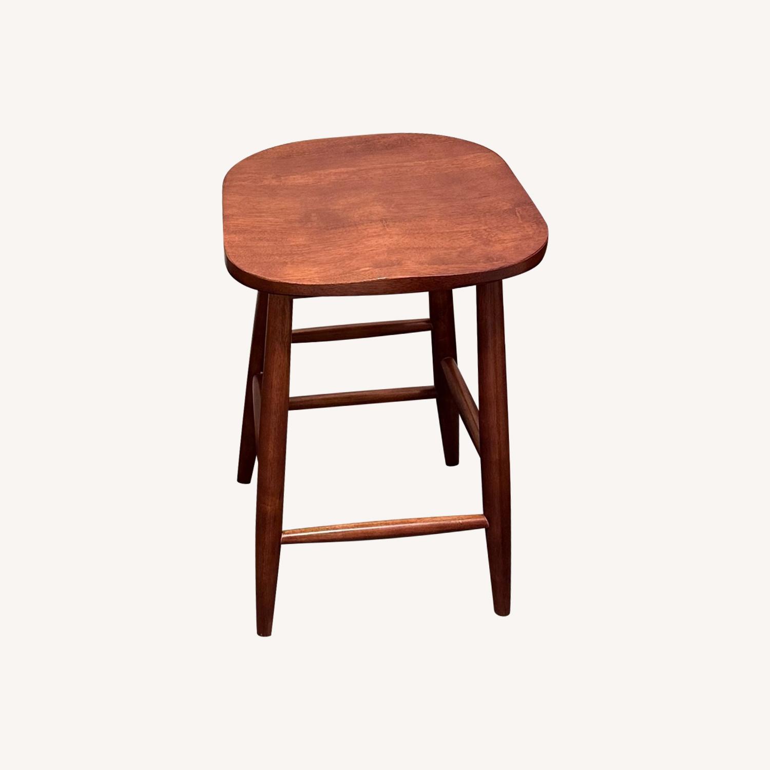 Threshold x Studio McGee (2) Barstools in Walnut - image-0