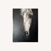 Kalalou Horse Oil Painting Front View