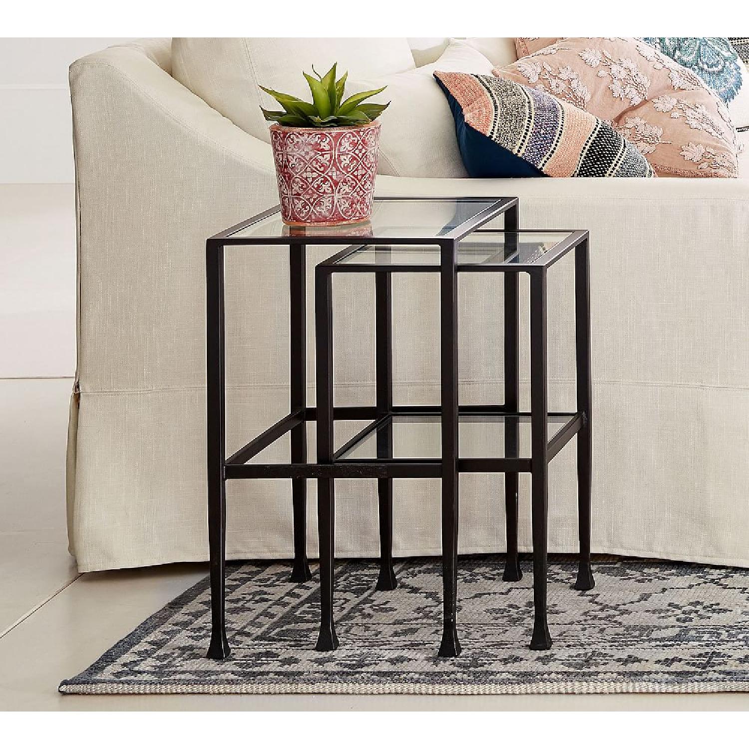 Pottery Barn Tanner Nested End Tables - image-4