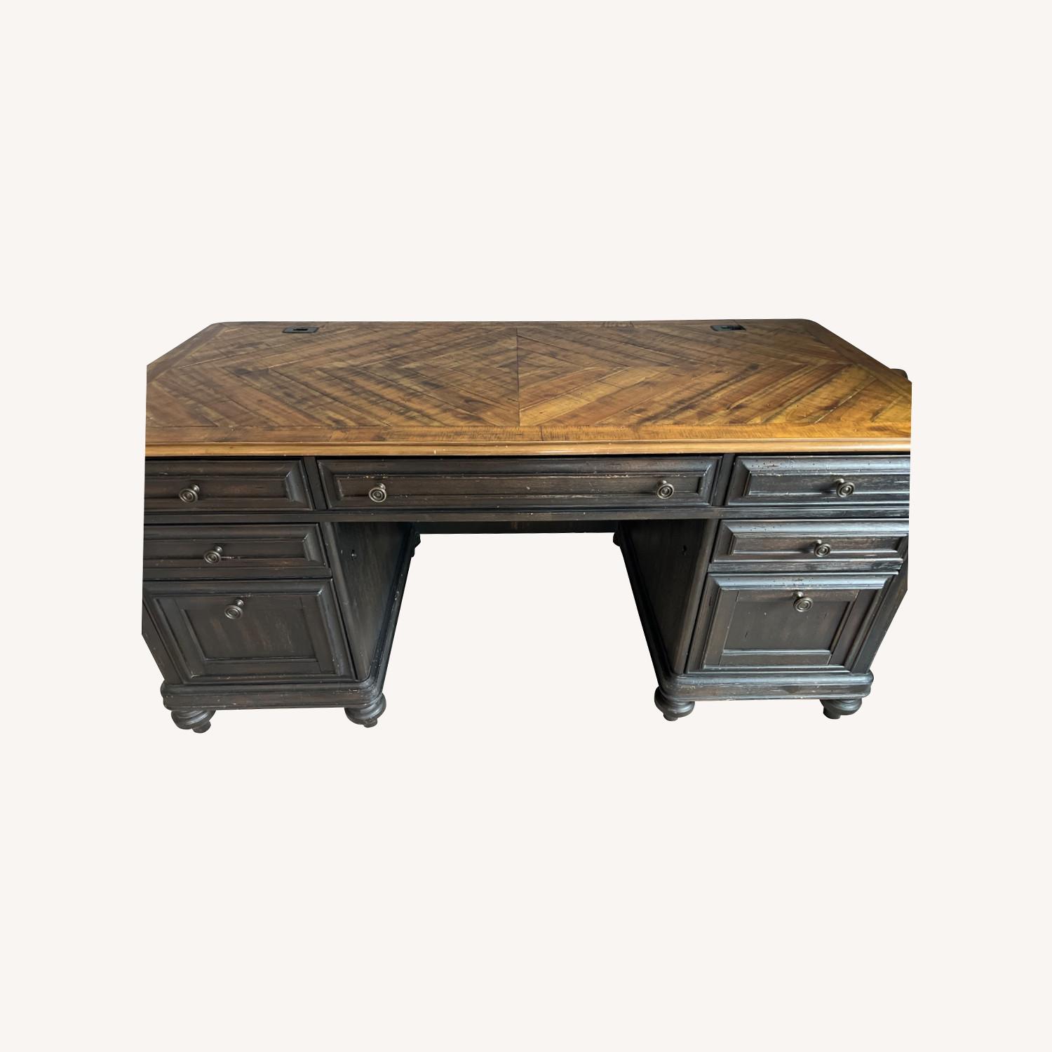 Magnussen Home Executive Desk - image-0