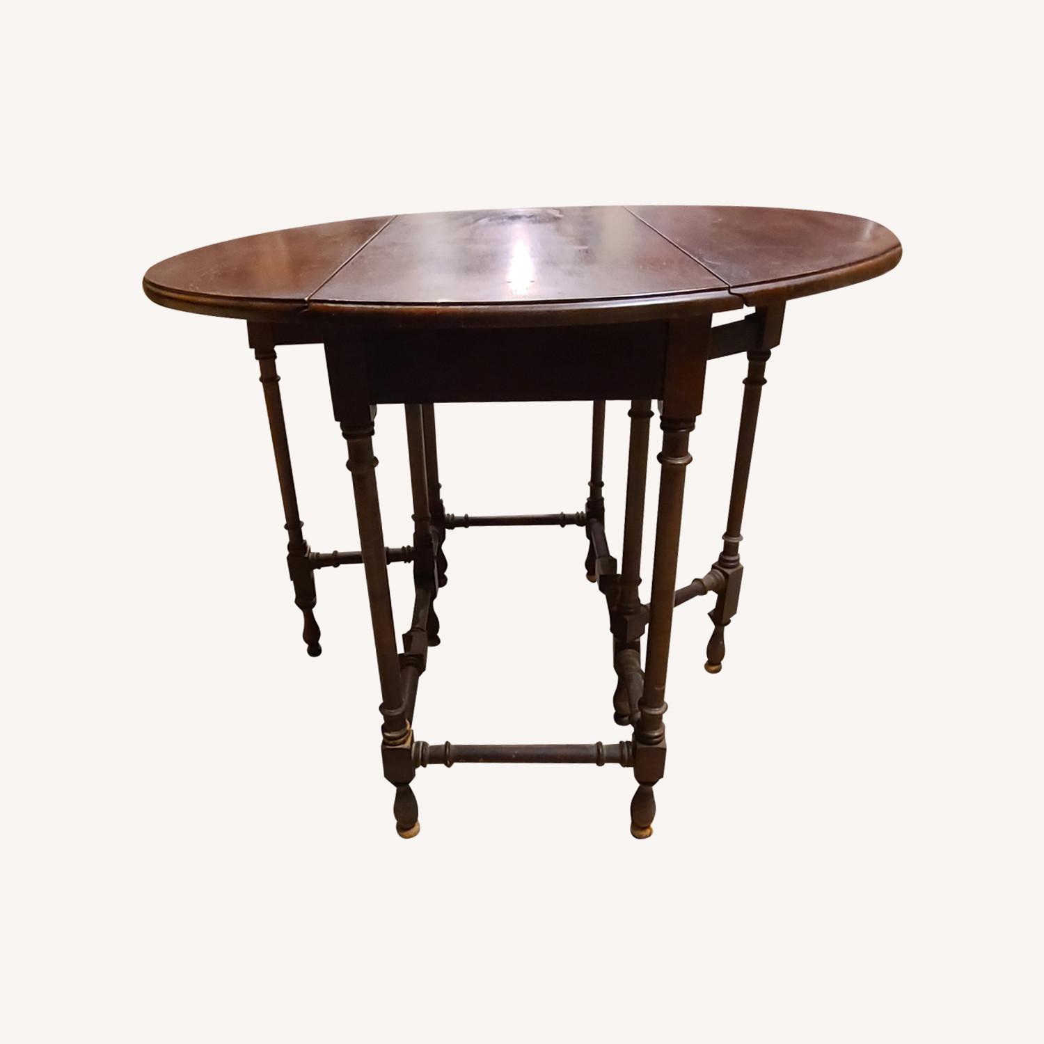 Solid Mahogany End Tables - image-0