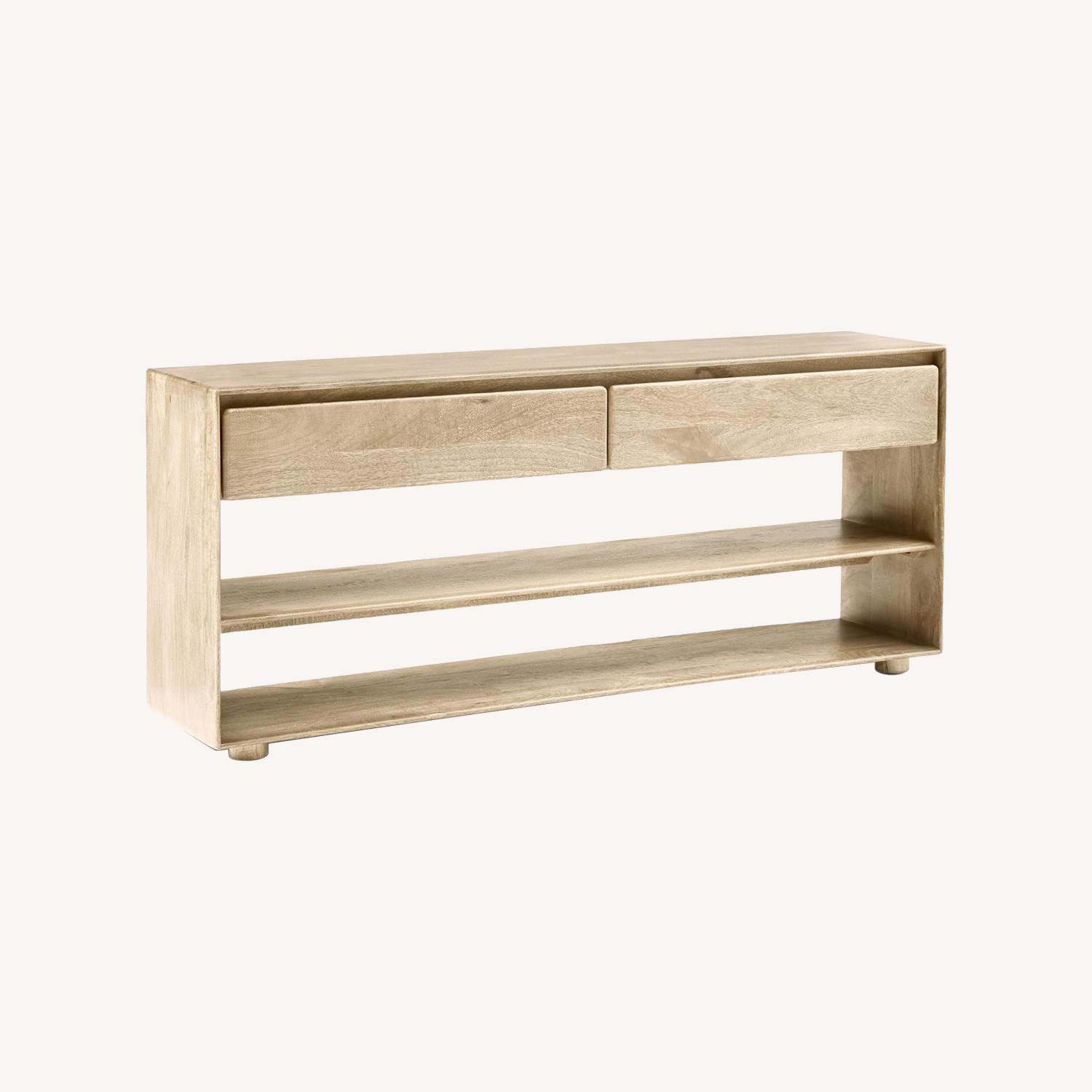 West Elm Anton Solid Wood Console (60") - image-0