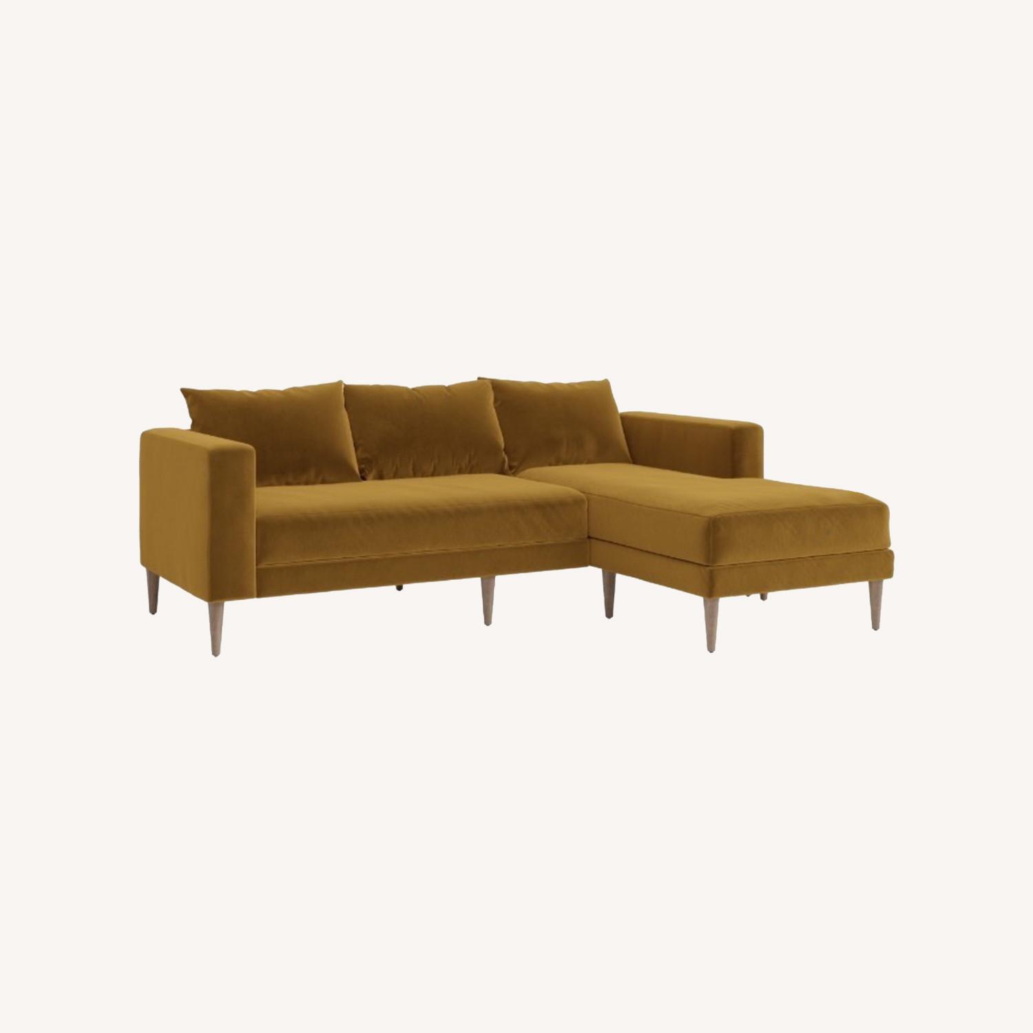 Sabai Design Essential Sectional in Mustard - image-0