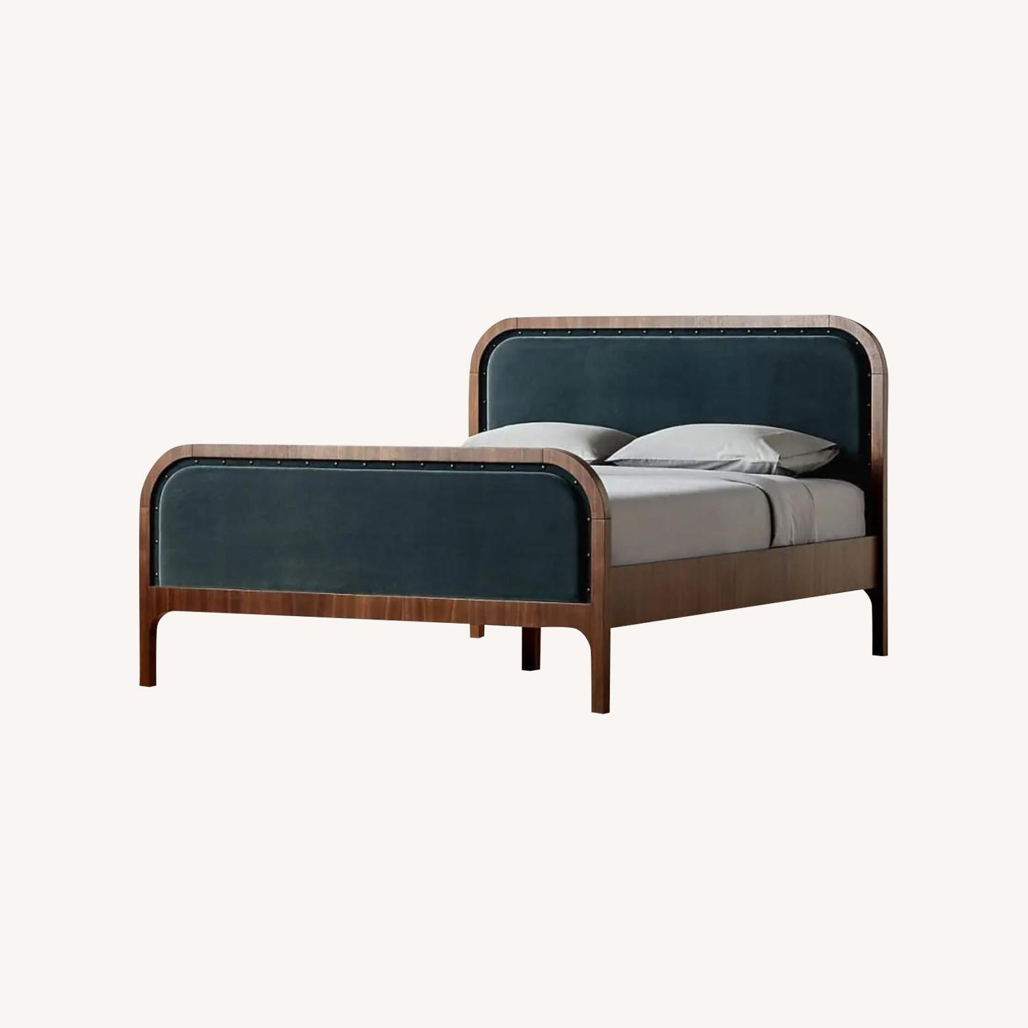 CB2 Irving Nailhead Queen Bed Frame - image-0