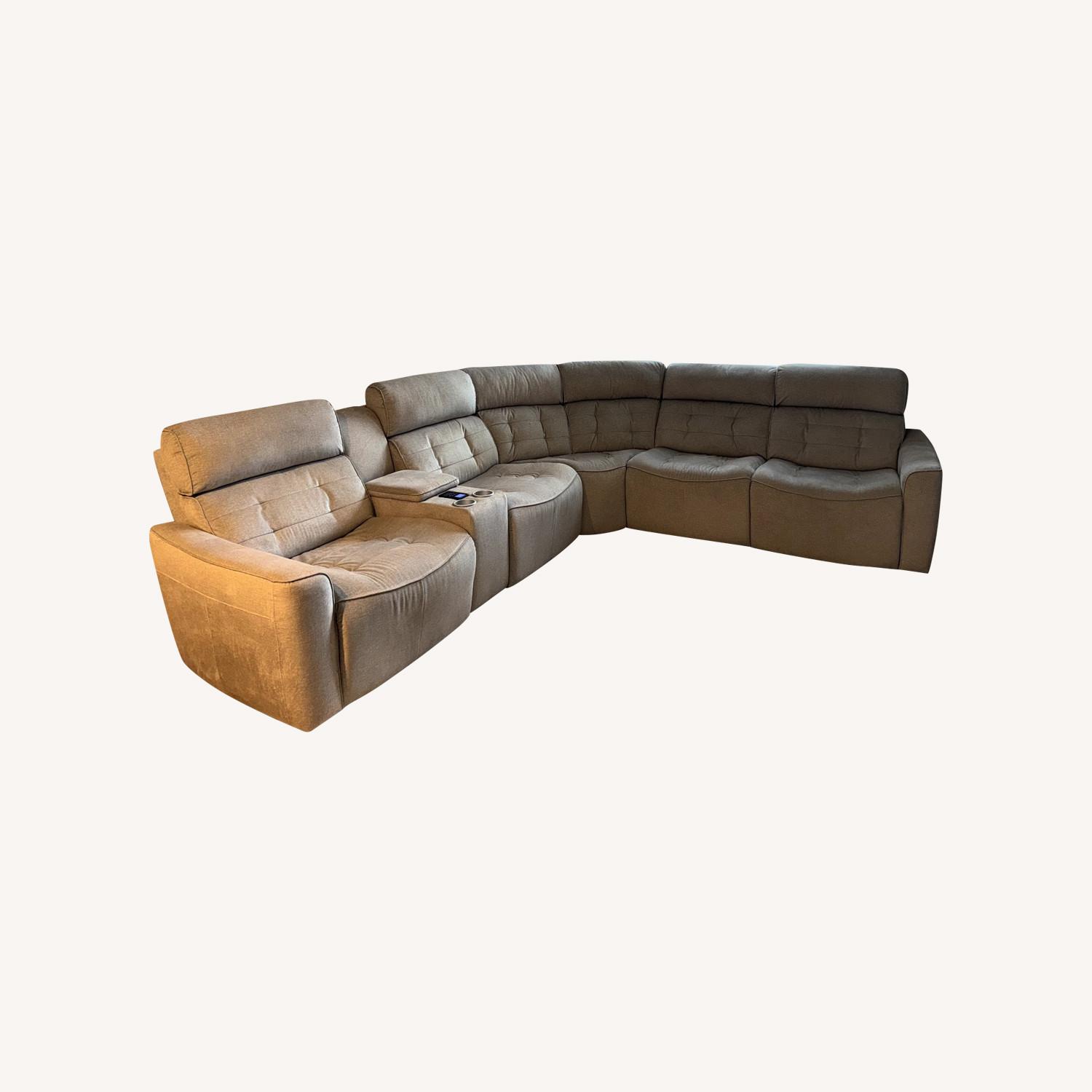 Reclining Power Sectional - image-0