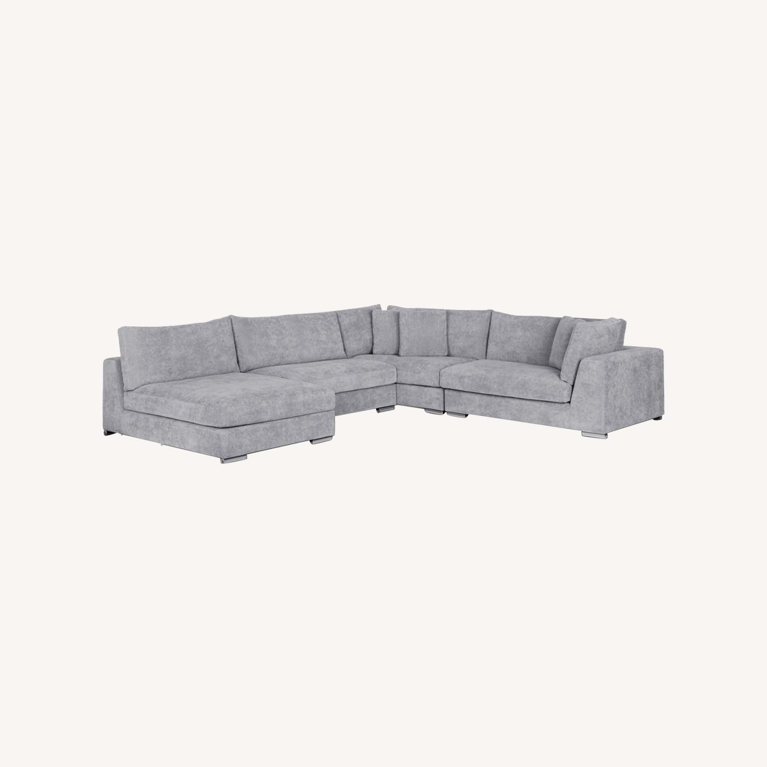 Scandinavian Designs Martine Gray Modular Couch - image-0