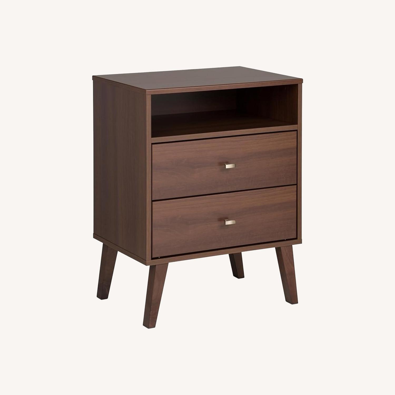 Prepac Manufacturing Mid-Century Modern Nightstand - image-0