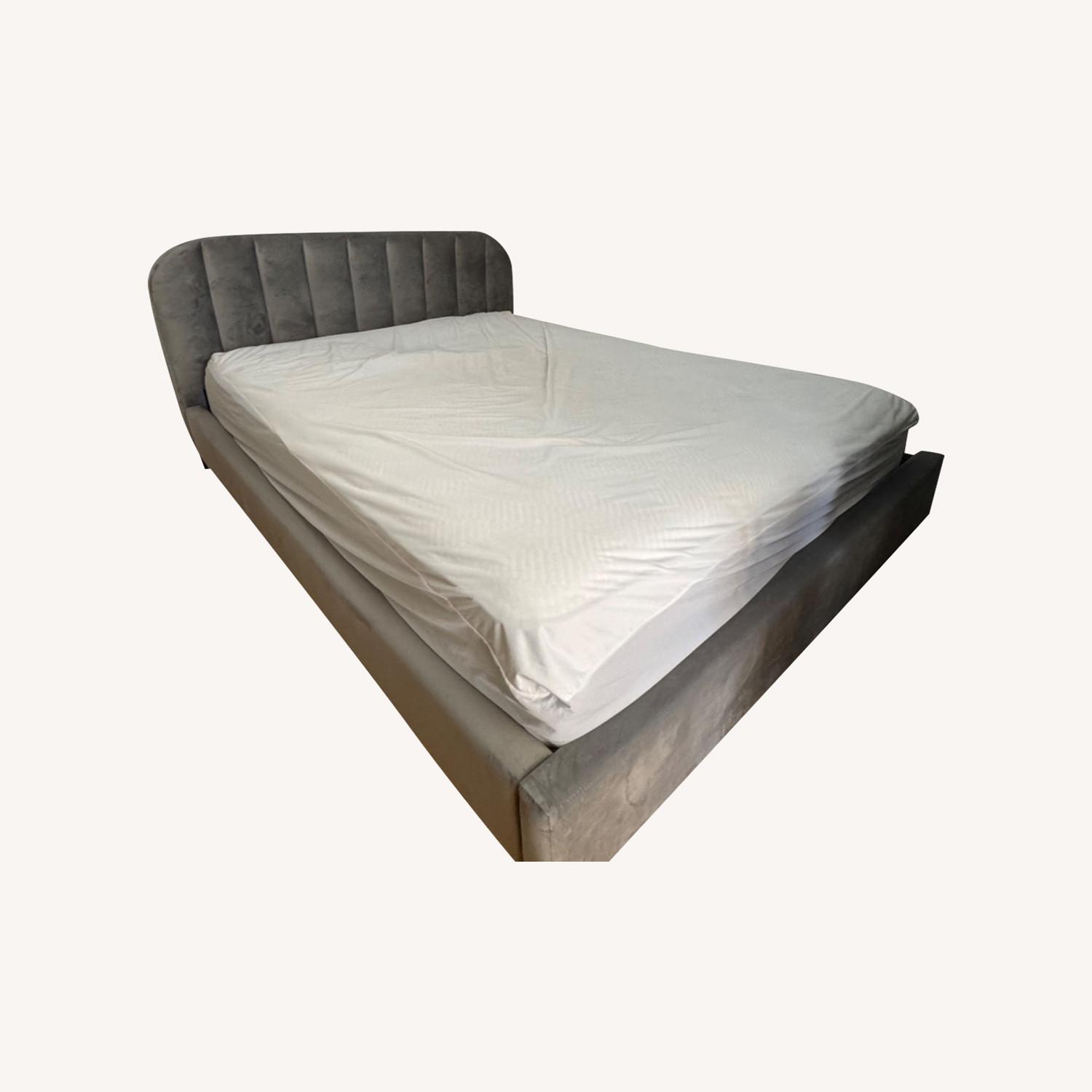 Arley Low Profile Upholstered Bed - image-0