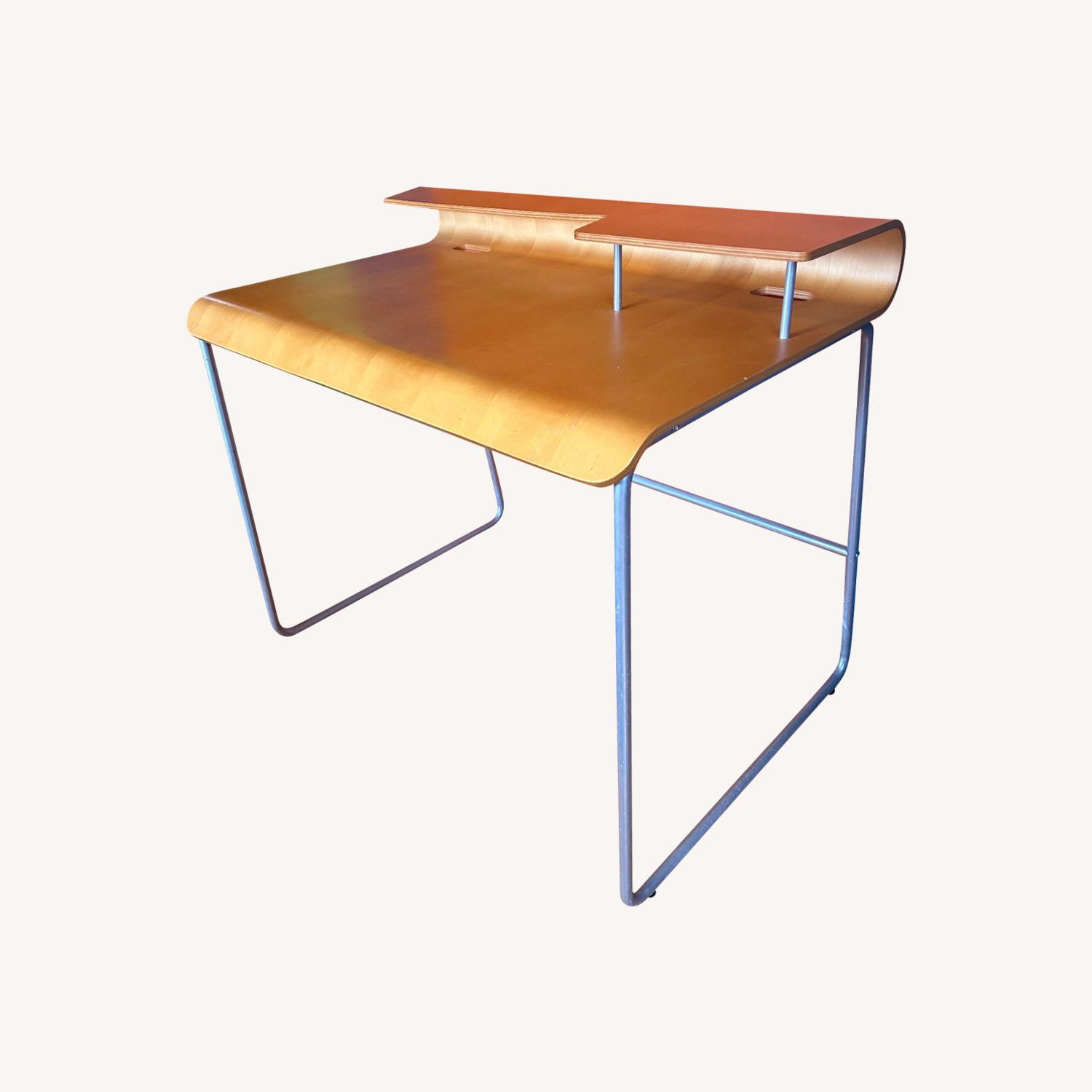 Offi Wave Desk Birch - image-0