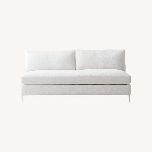 Used CB2 DECKER Armless Loveseat for sale on AptDeco