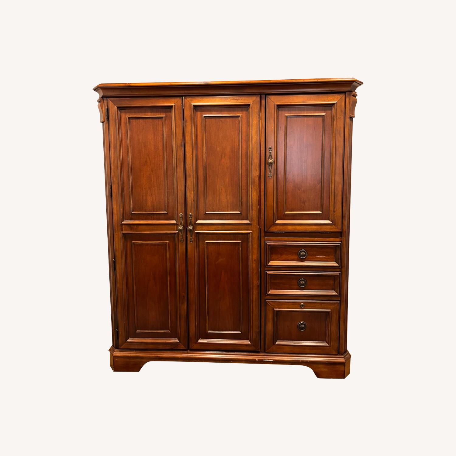 Hooker Brookhaven Computer Cabinet - image-0