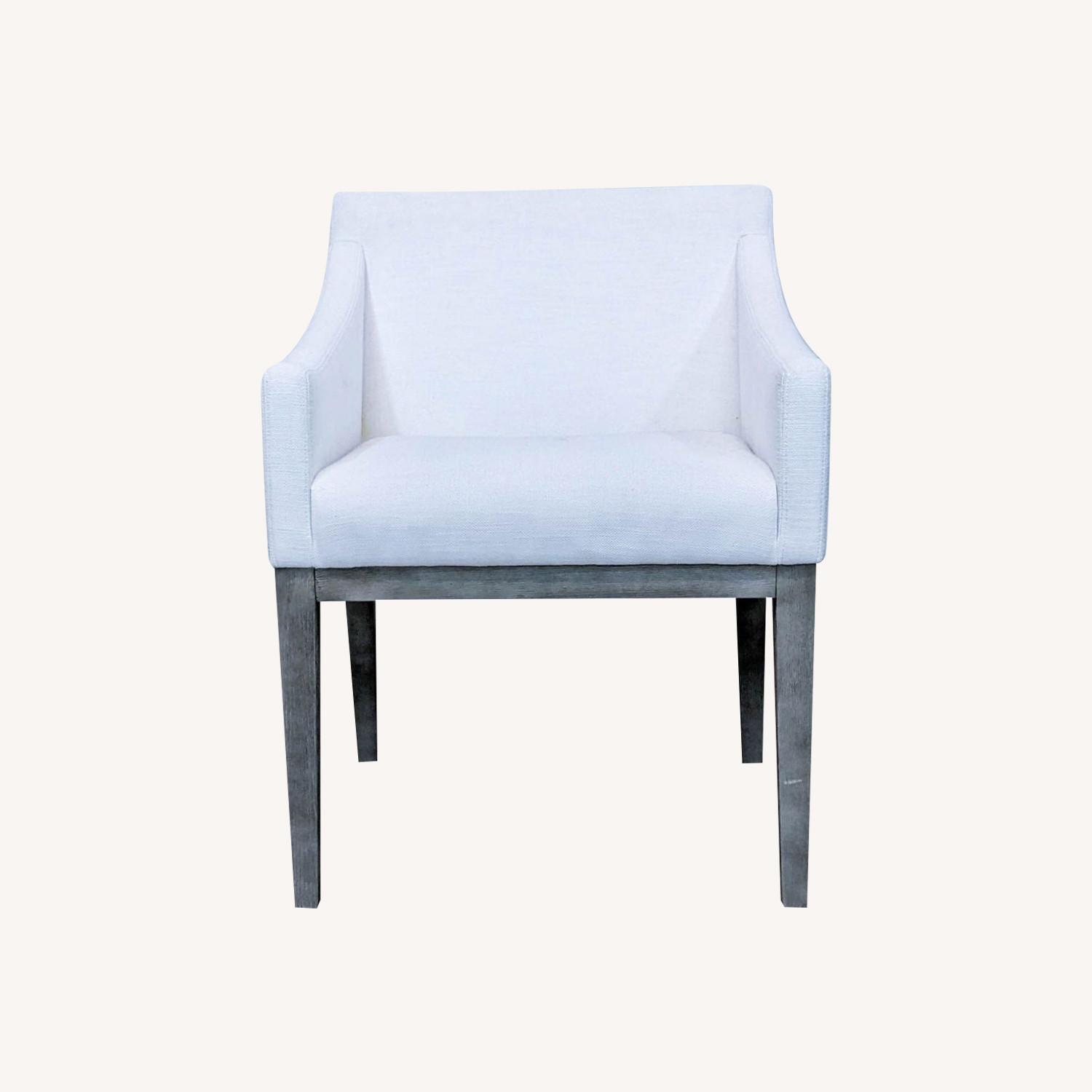 Restoration Hardware Morgan Slope Arm Dining Chair - image-0