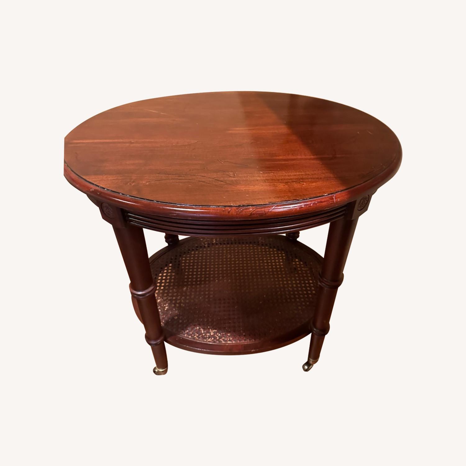 Ethan Allen Queen Montego Poster Bed British Colonial, image size:1500x1500