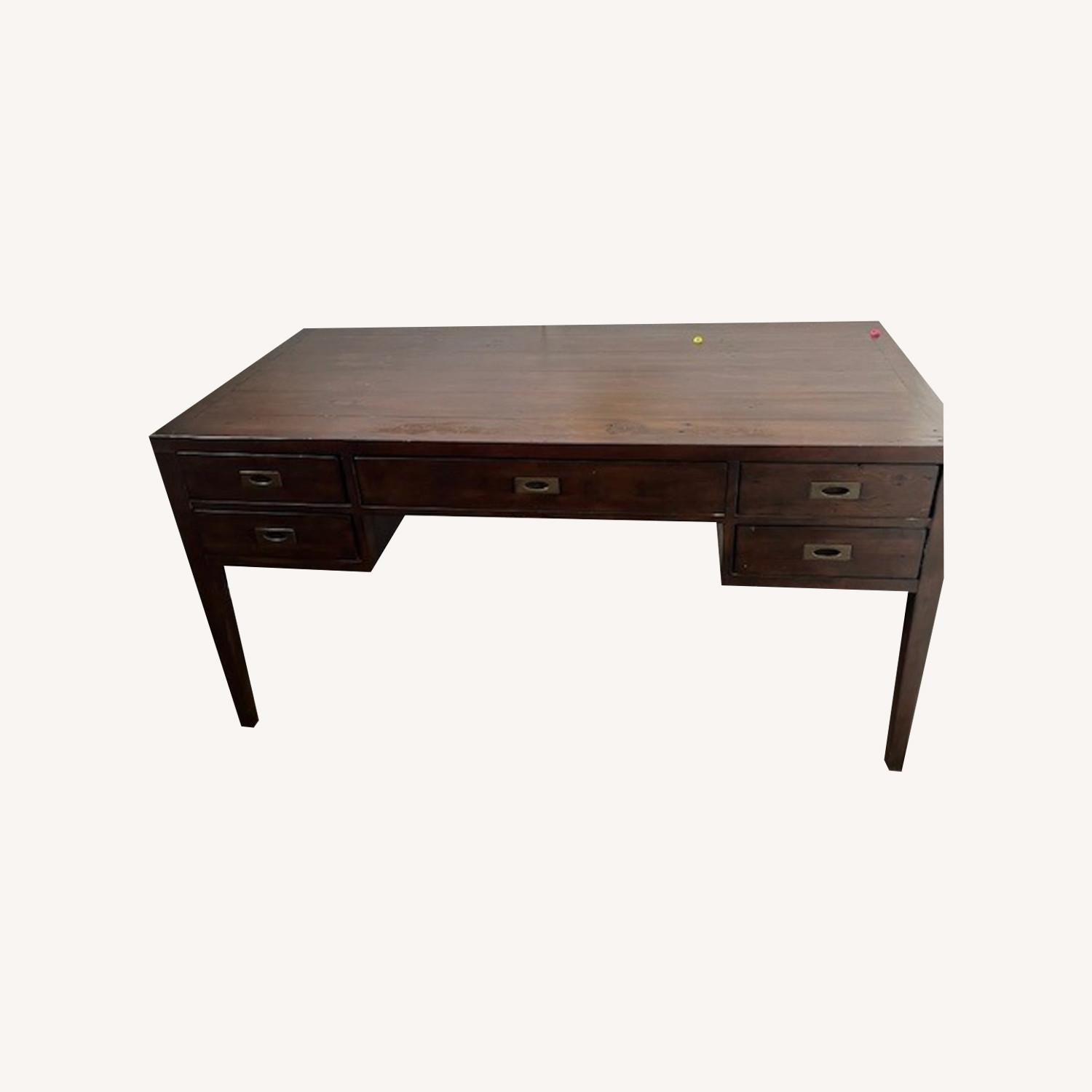 Reclaimed Wood Office Desk - image-0