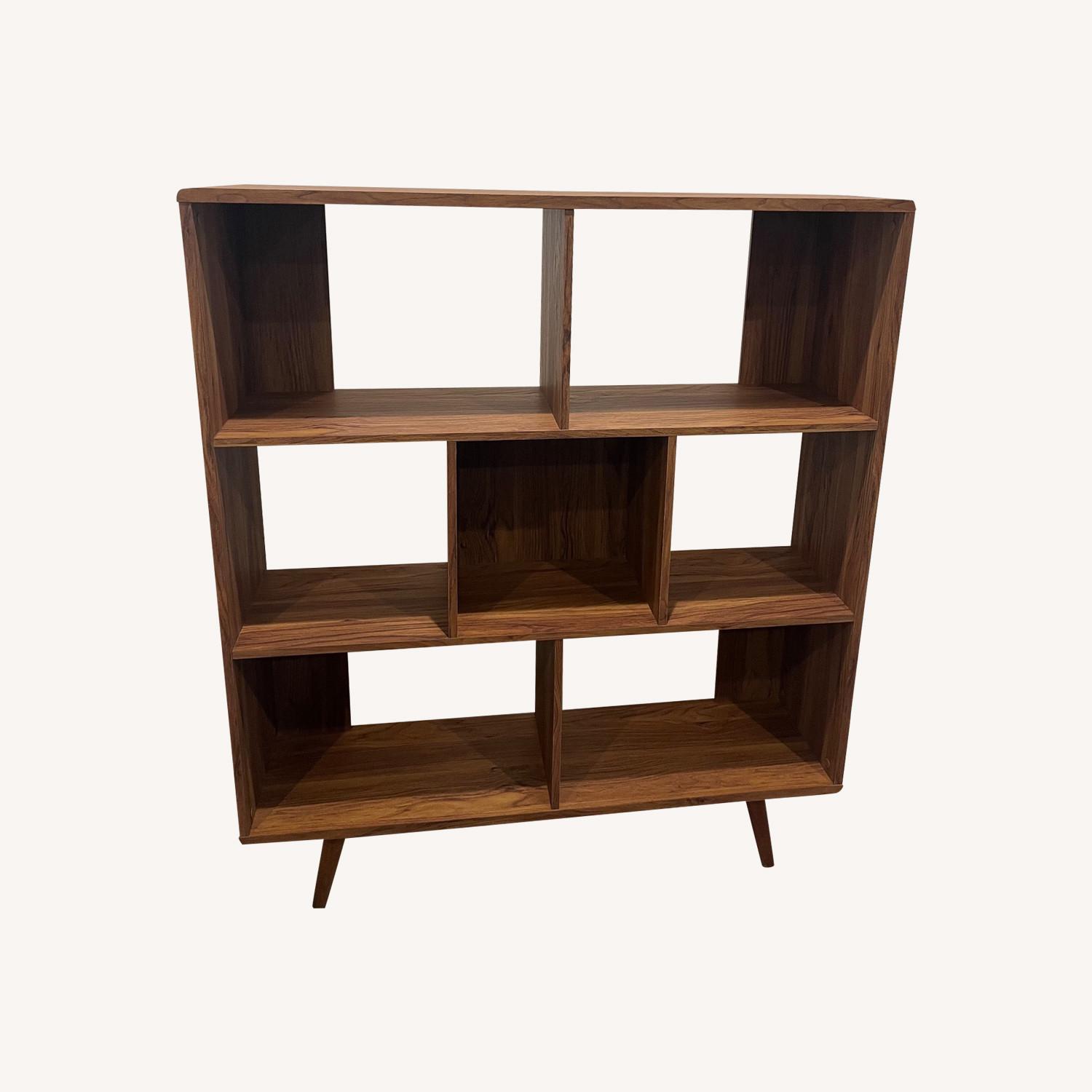 Mercury Row + Chapple Geometric Bookcase - image-0