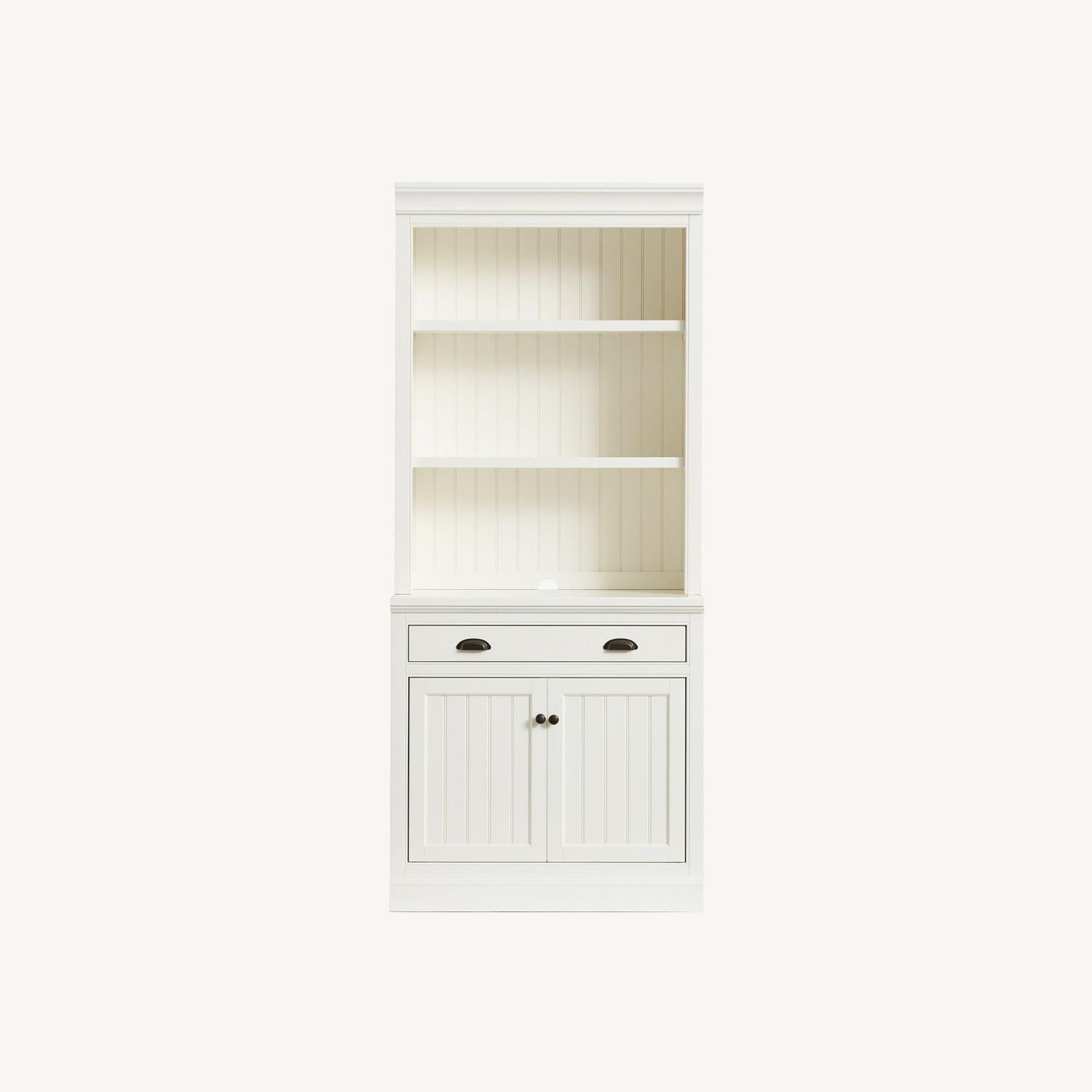 Pottery Barn Aubrey 36'' Shelf with File Cabinet - image-0