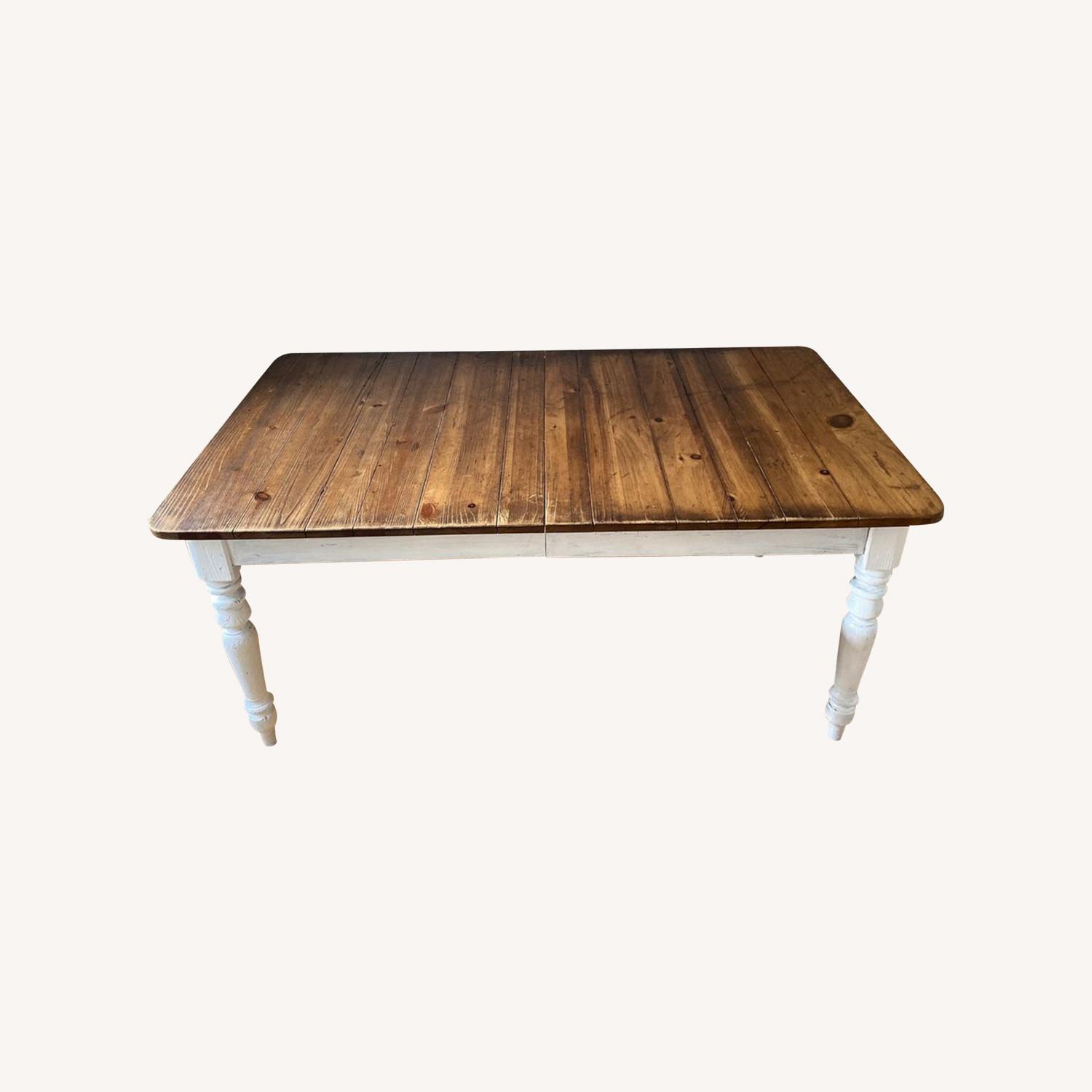 Ethan Allen Vintage Farmhouse Dining Table - image-0