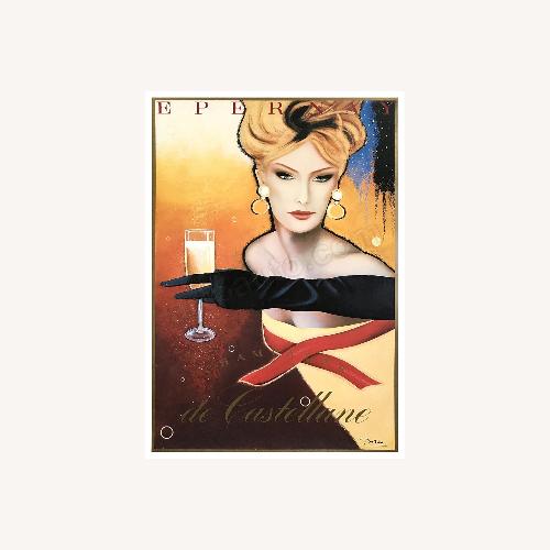 Used Razzia Hand Signed Art Deco Eperney Poster for sale on AptDeco