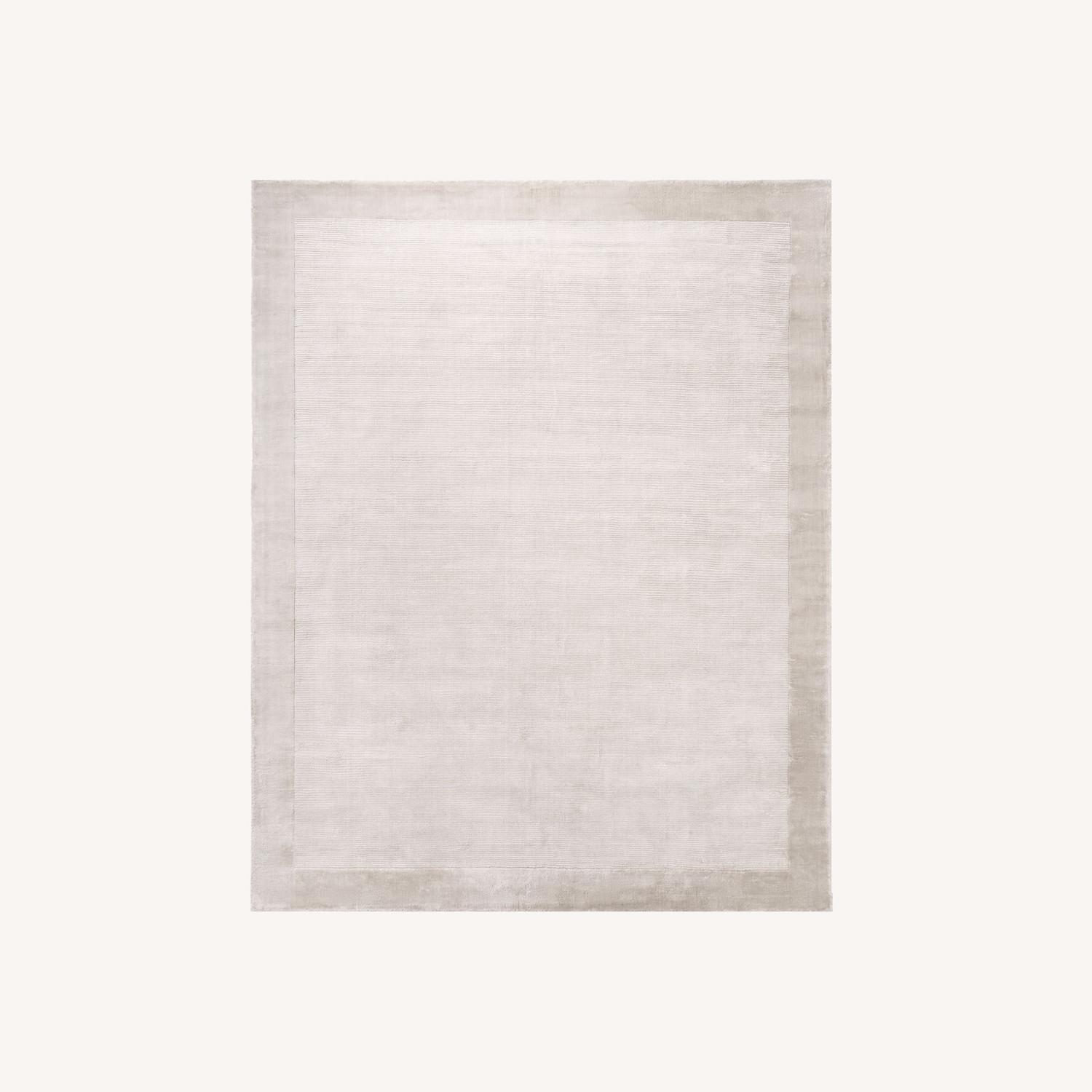 West Elm TENCEL™ Frame Rug - image-0