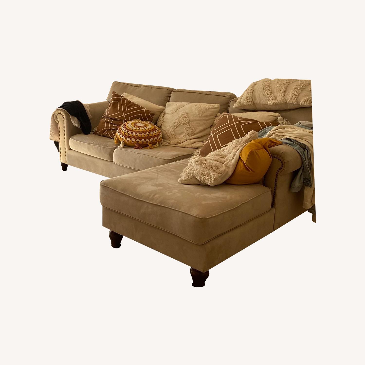Pier 1 imports Sectional Couch - image-0