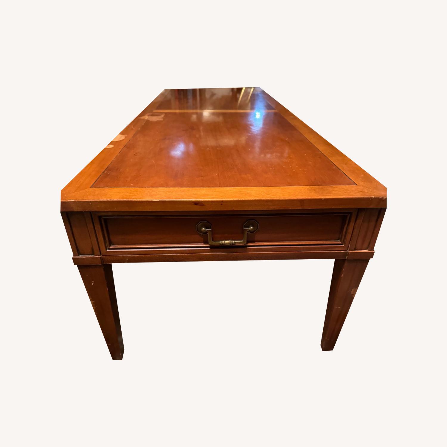 Vintage Mid Century Modern Hekman Coffee Table - image-0