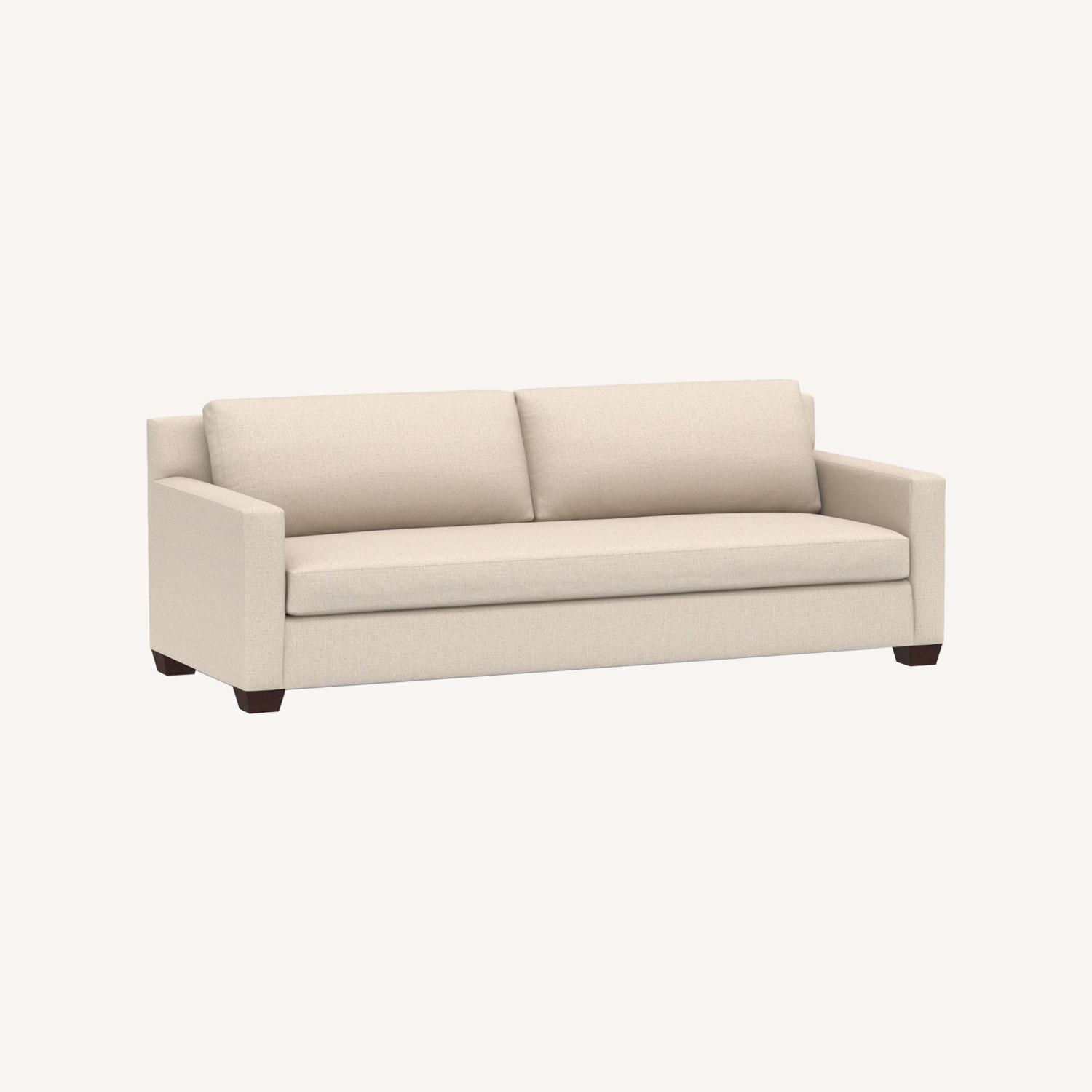 Pottery Barn York Square Arm Upholstered Sofa - image-0