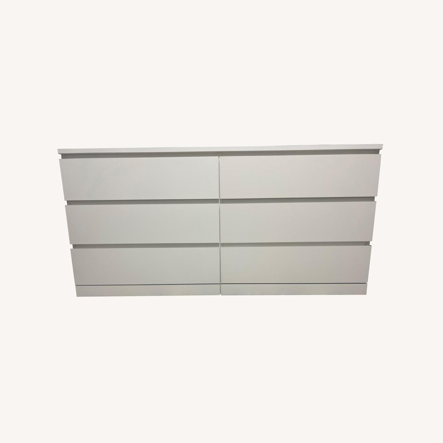 IKEA Malm Dresser White - image-0