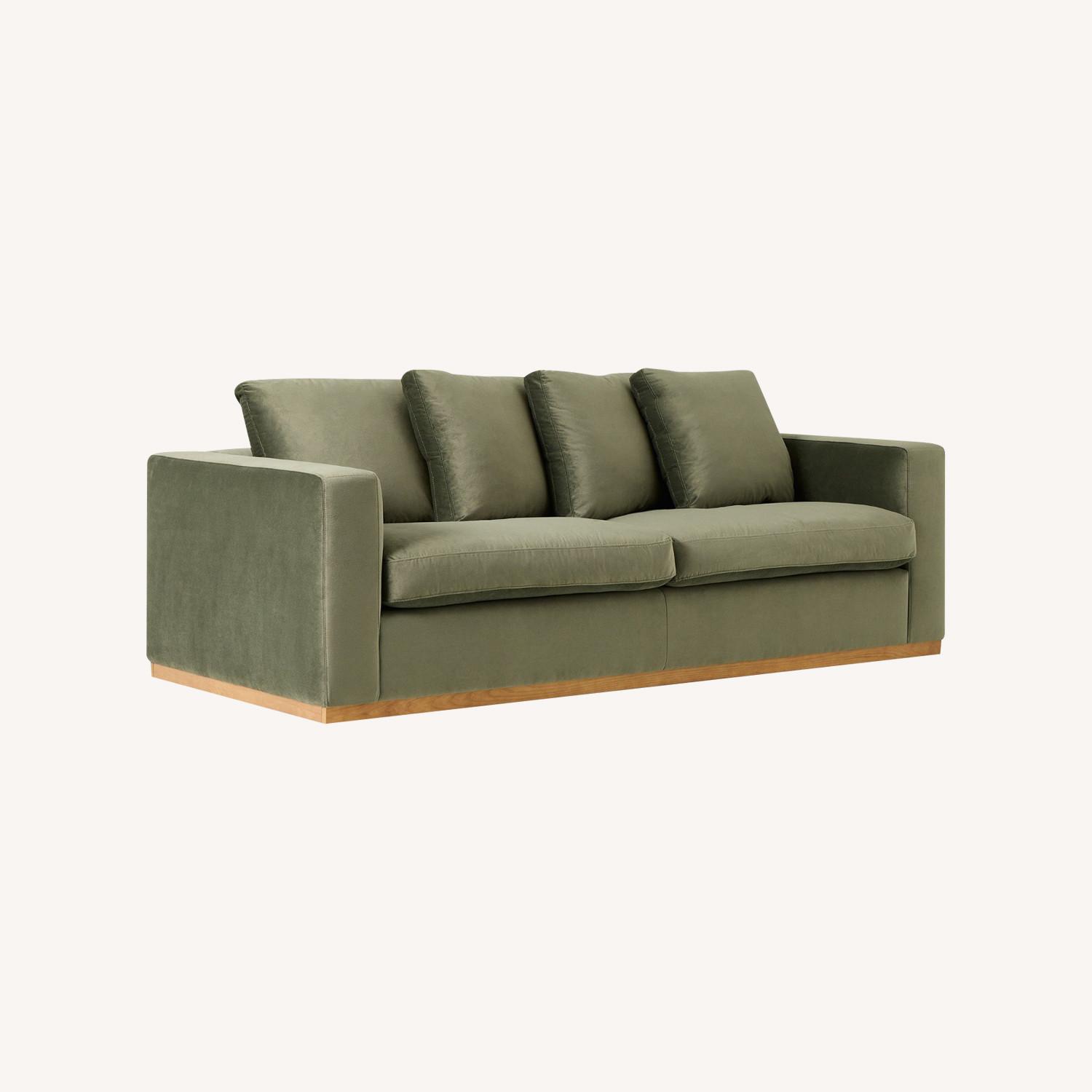 West Elm Newport Modular Toss back 82" Sofa - image-0