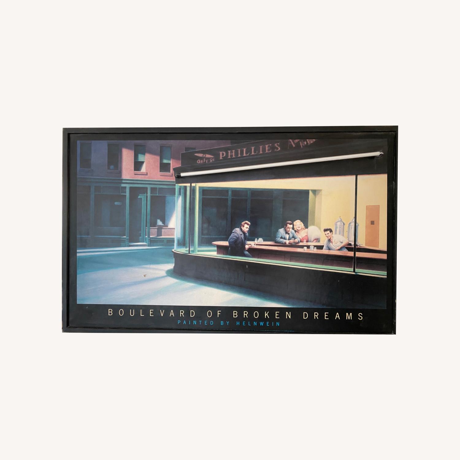 Boulevard of Broken Dreams Helnwein Neon Sign - image-0