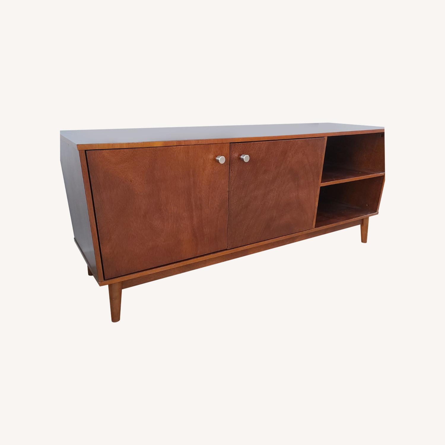 Target Walnut Console - image-0