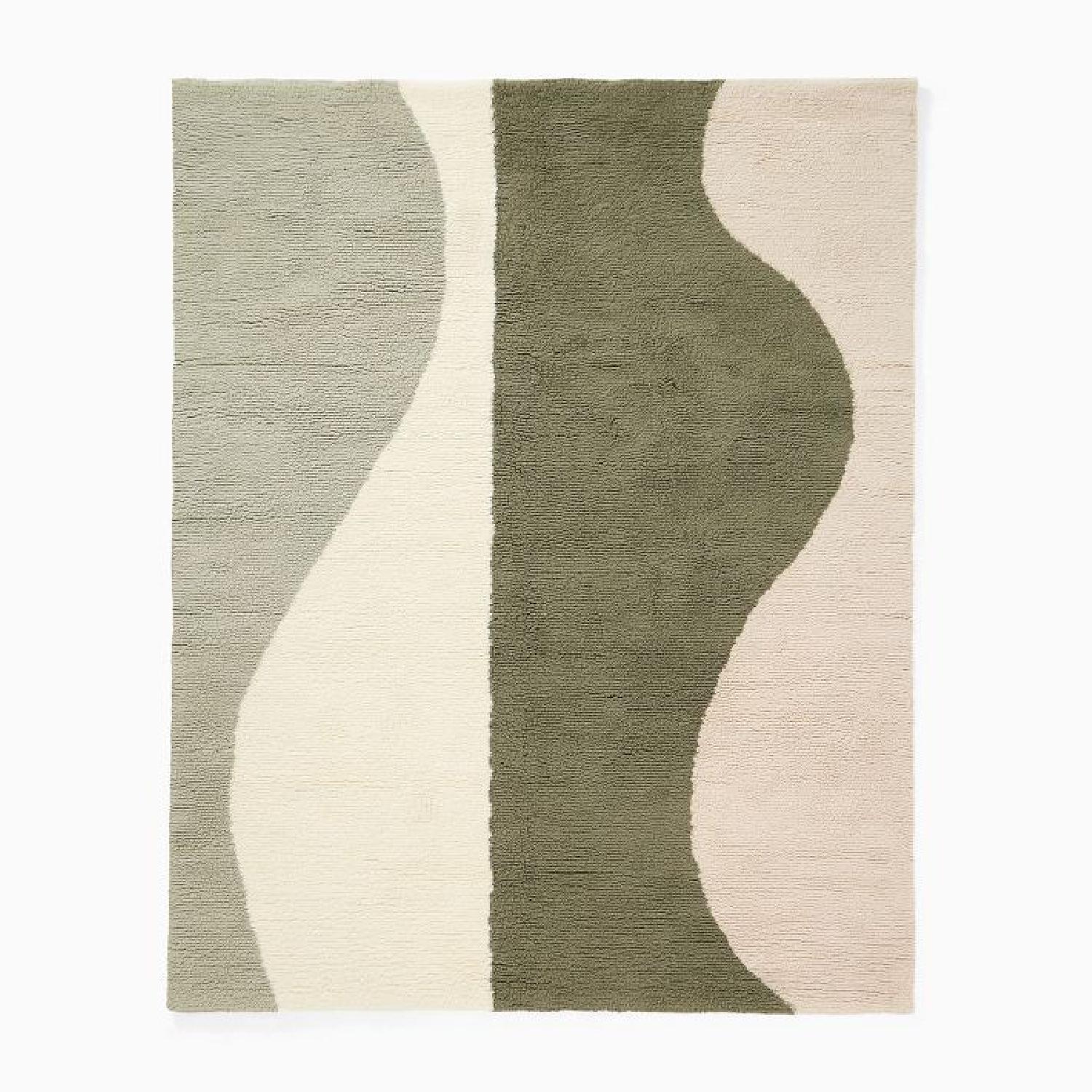 West Elm Modern Wave Shag Rug - image-6