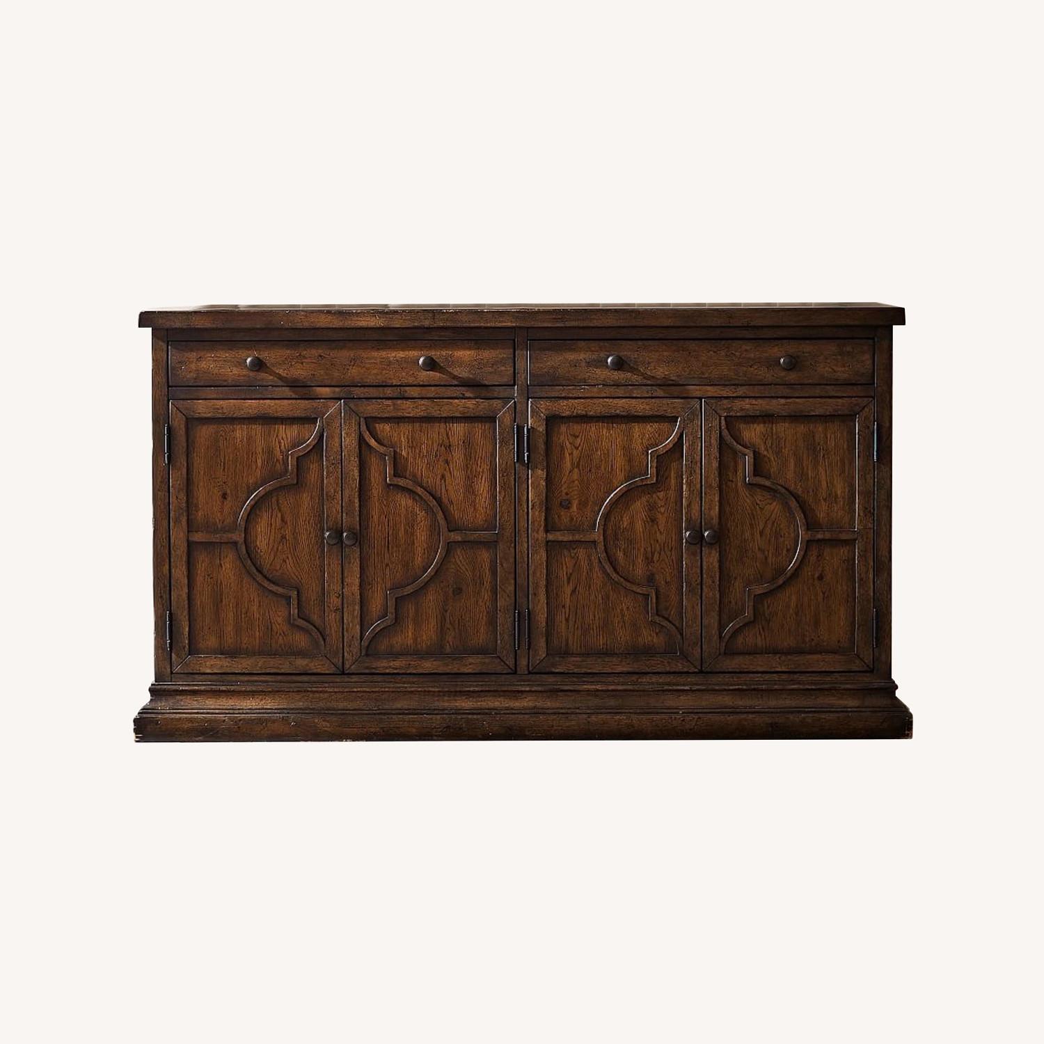 Pottery Barn Solid Wood Sideboard Buffet - image-0