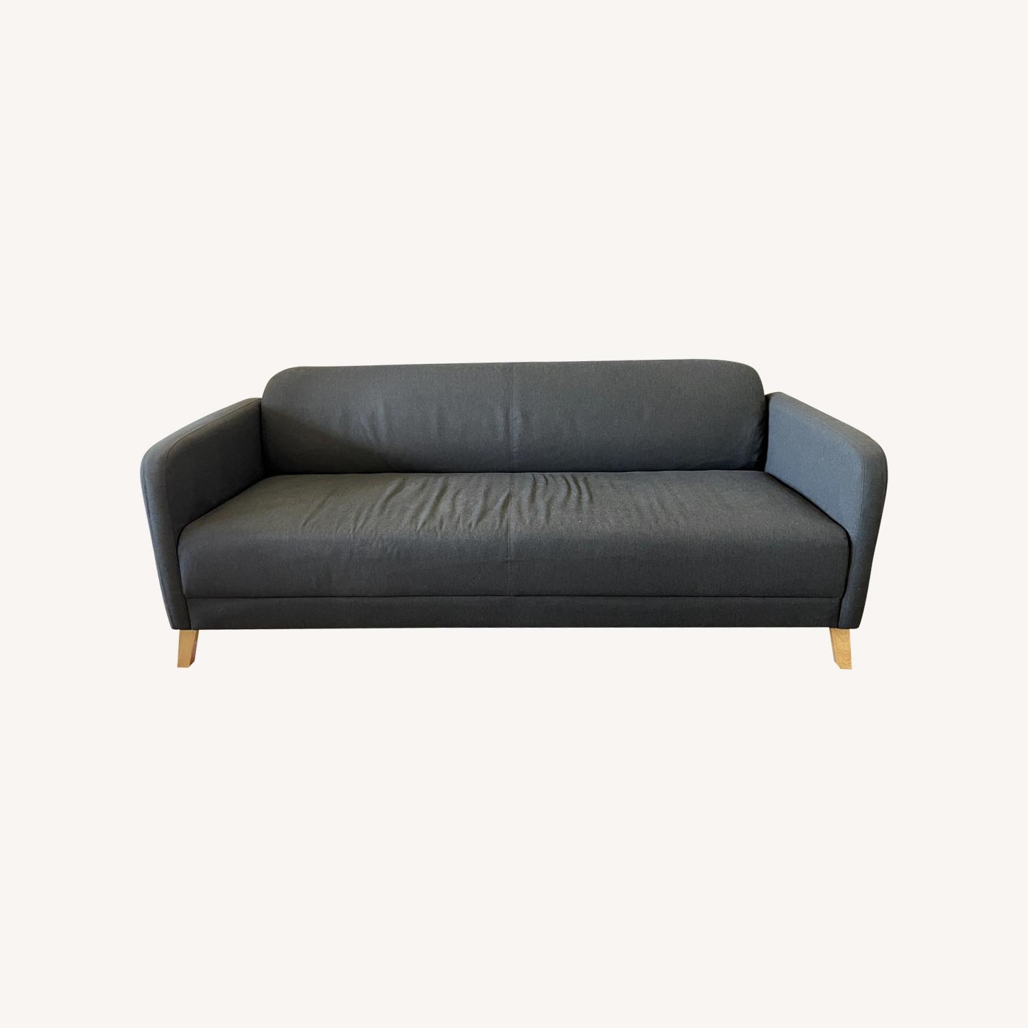 IKEA LINANS Sofa, Vissle Dark Gray - image-0