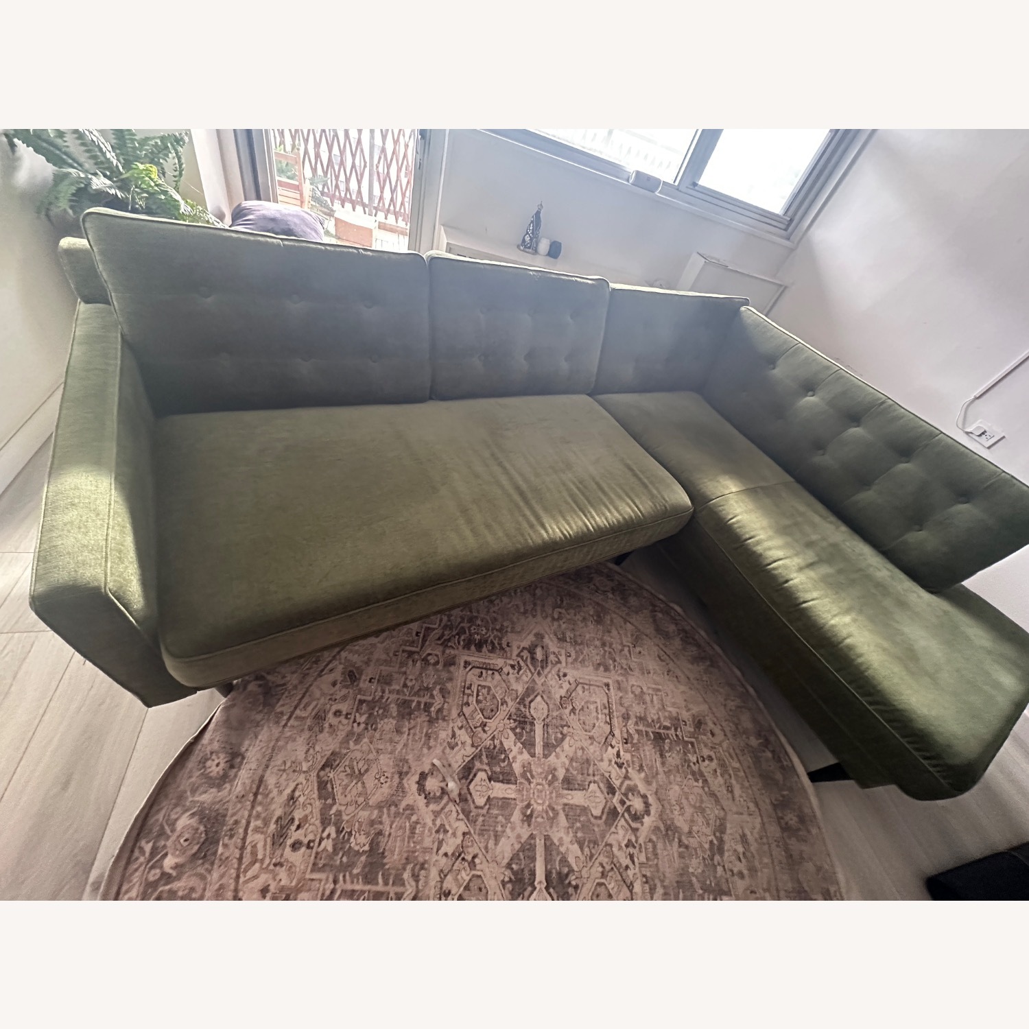 West Elm Drake Sofa w Chaise - image-9